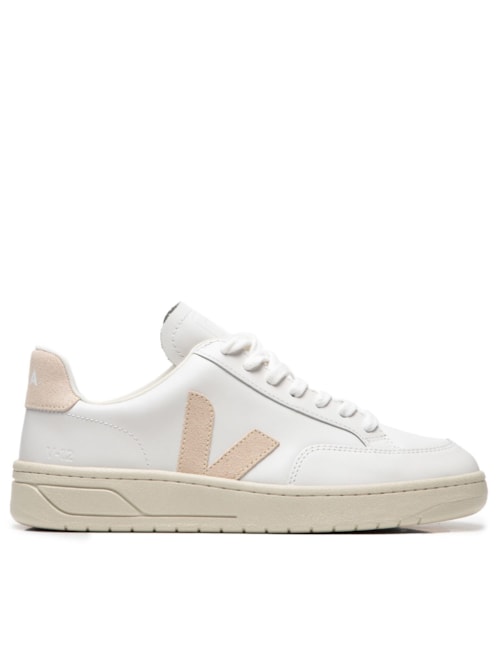 Tênis Unissex Leather V-12 – Branco