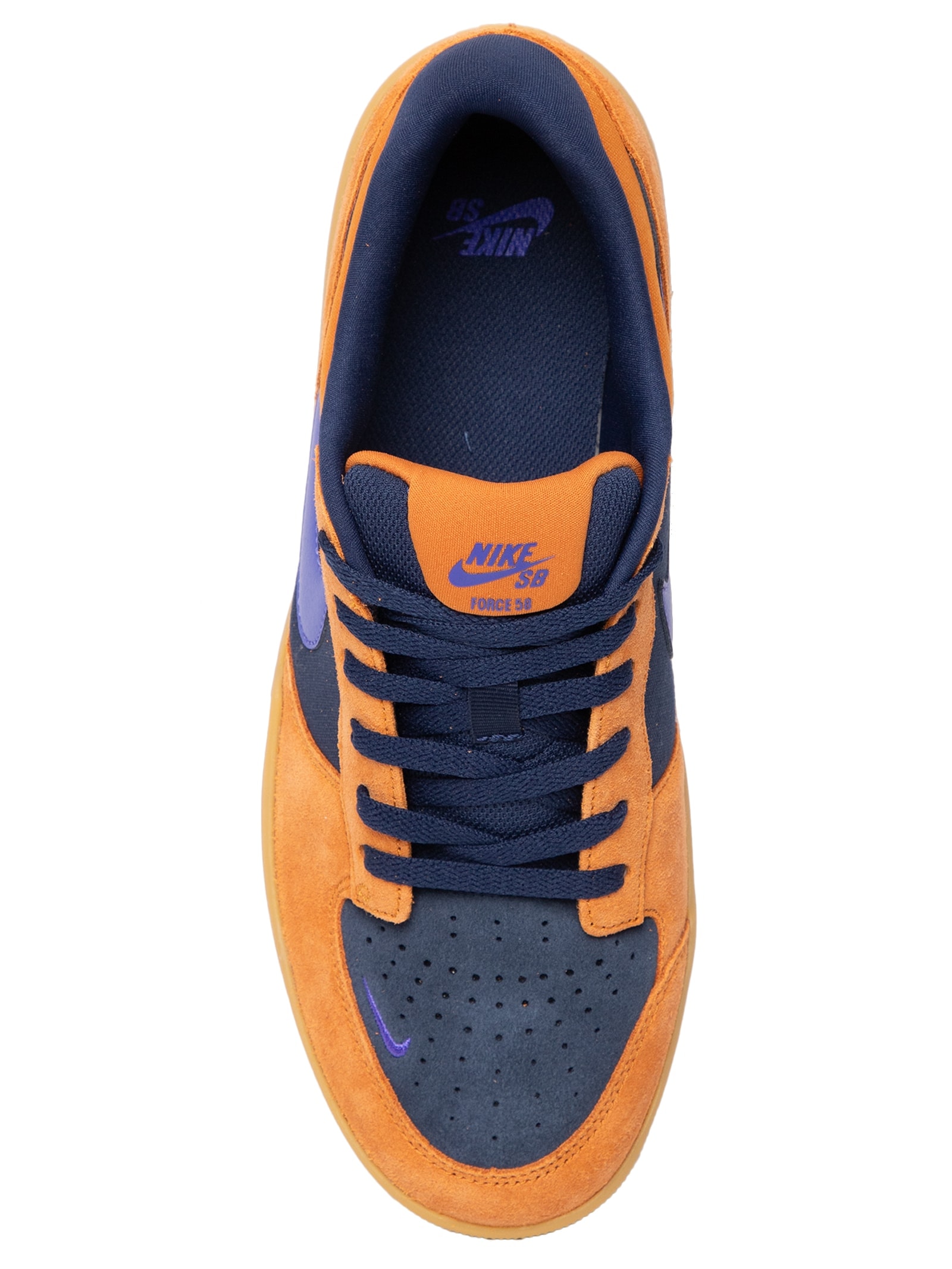 Tênis Unissex Nike Sb Force 58 Laranja Nike