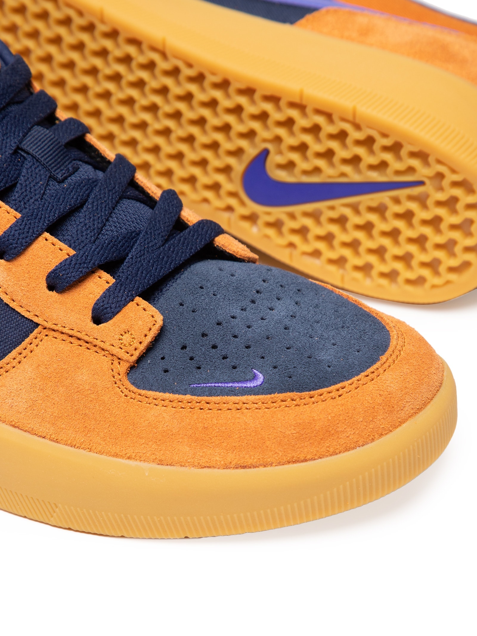 Tênis Unissex Nike Sb Force 58 Laranja Nike