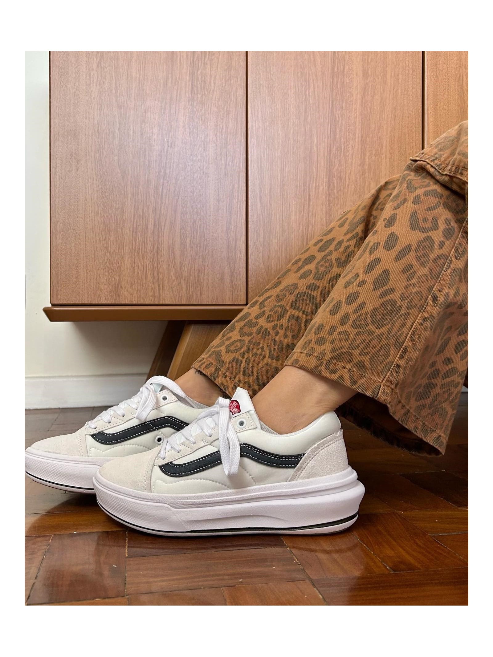 Tênis Unissex Old Skool Overt Cc Branco Vans