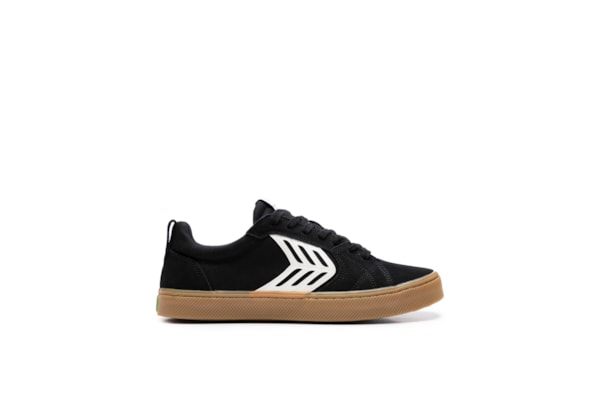 Tênis Unissex Pro Skate Gum Suede and Canvas Ivory - Preto