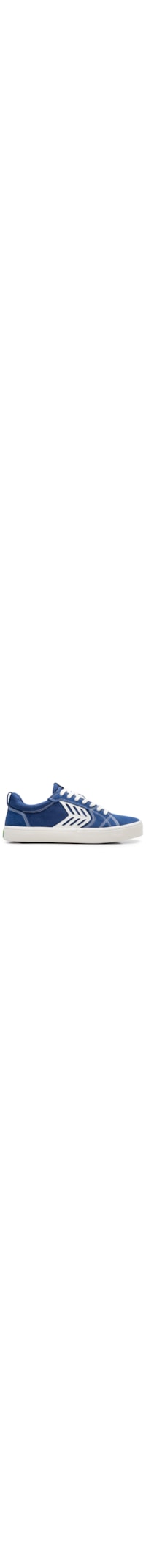 Tênis Unissex Pro Skate Mystery Suede and Canvas Contrast Thread Ivory - Azul
