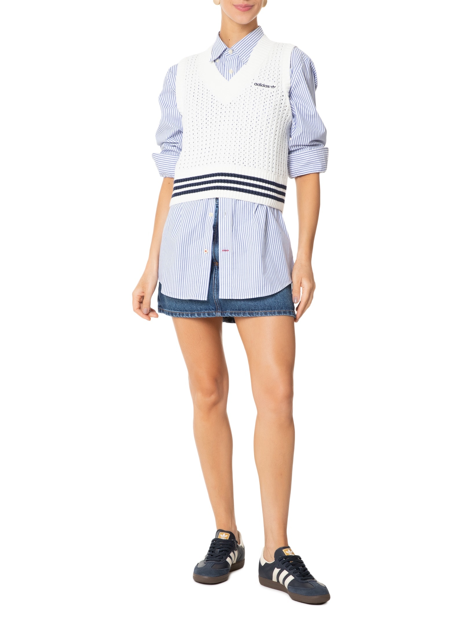 Tênis Unissex Samba OG Azul Escuro Adidas Originals