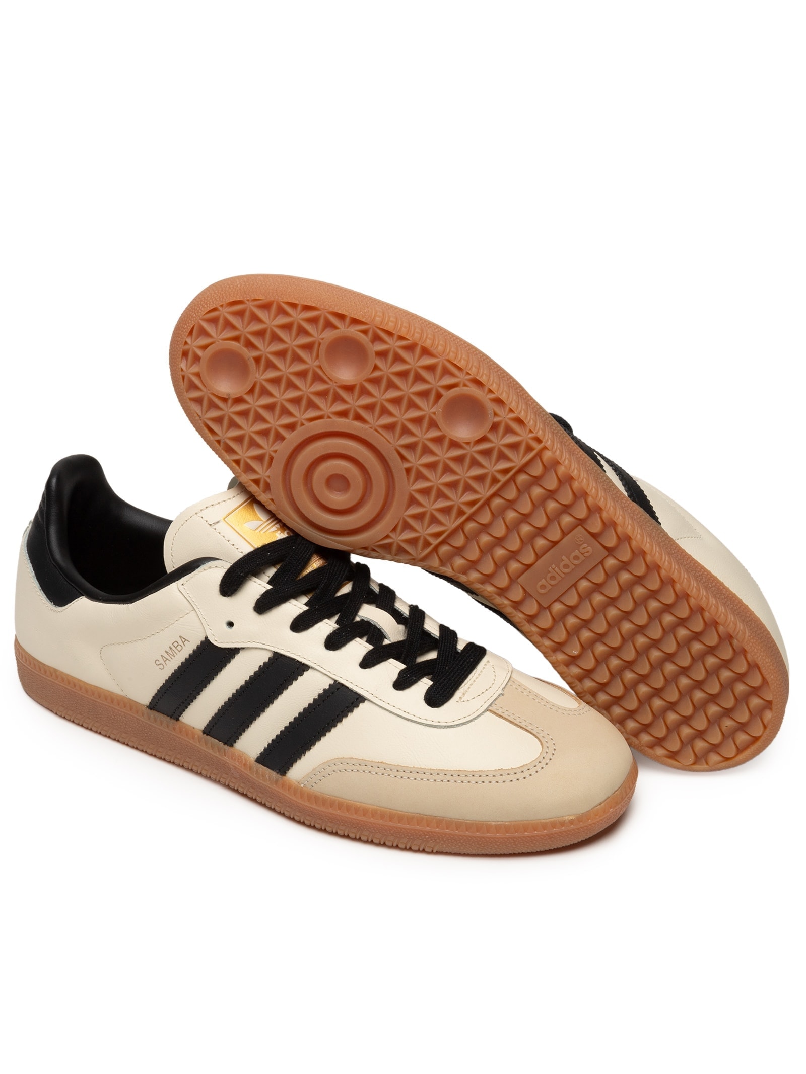 Tênis Unissex Samba OG Bege e Preto Adidas Originals