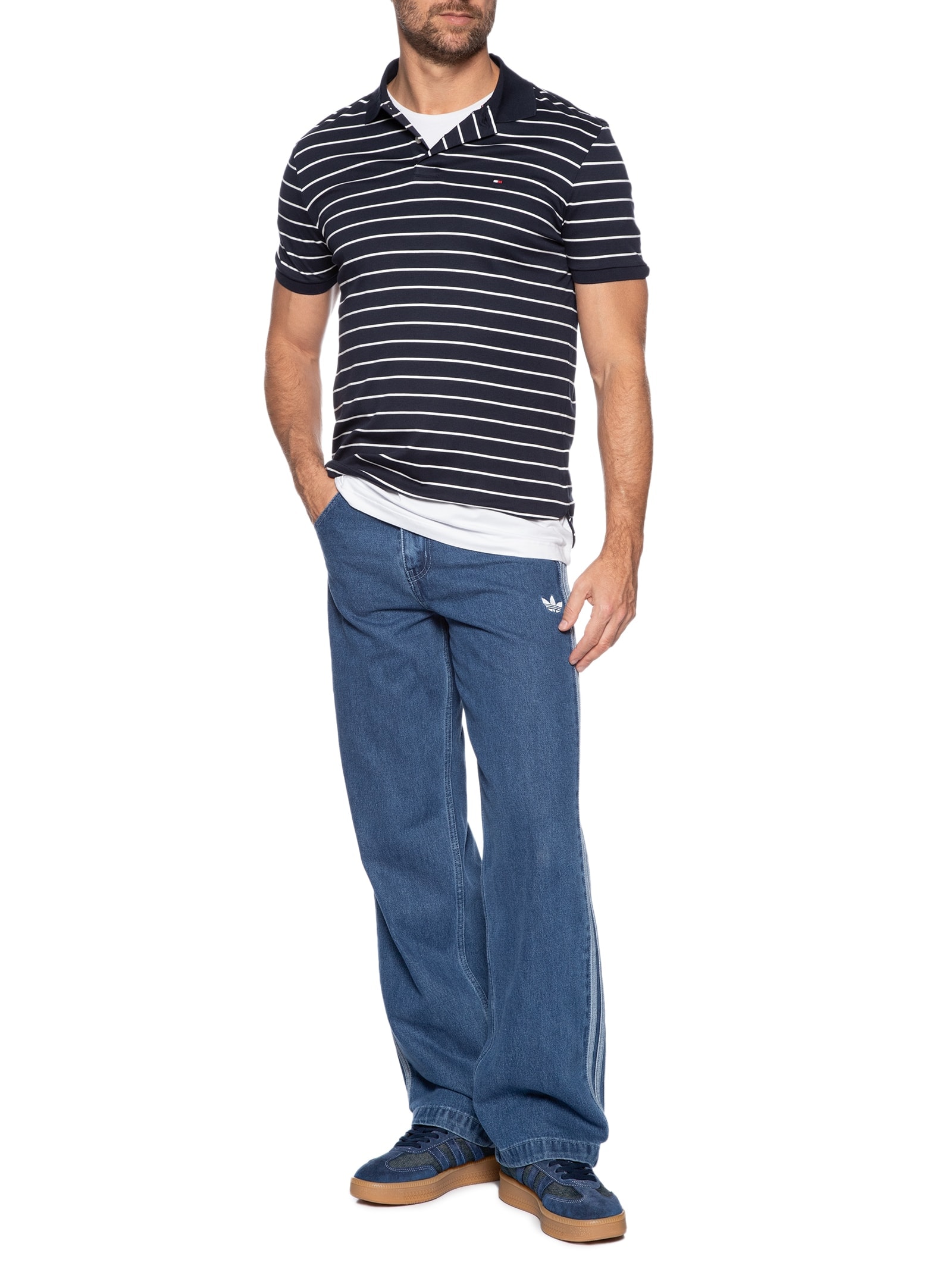Adidas Originals - Tênis Unissex Samba XLG - Azul