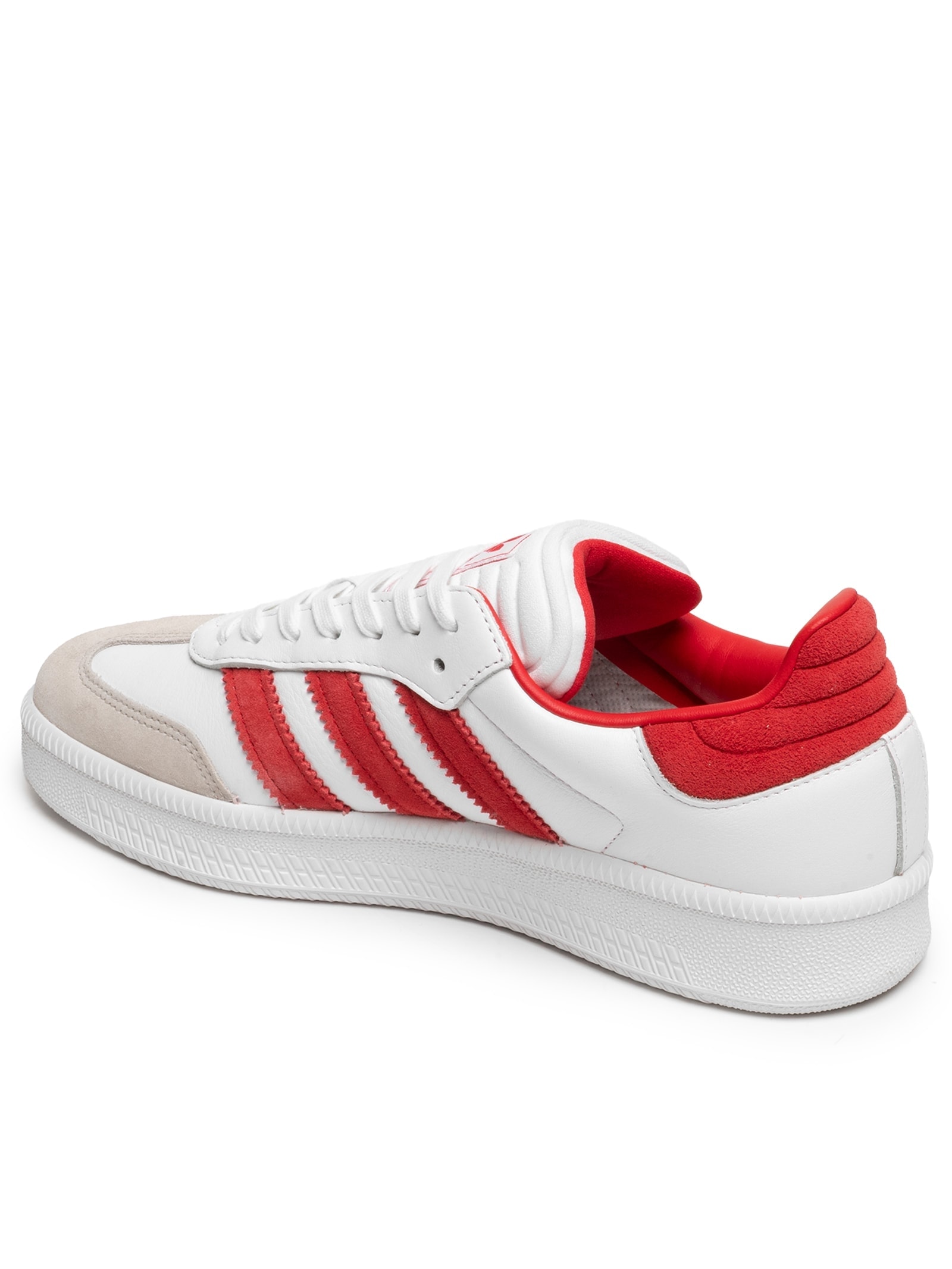 Tênis Unissex Samba Xlg Branco e Vermelho Adidas Originals