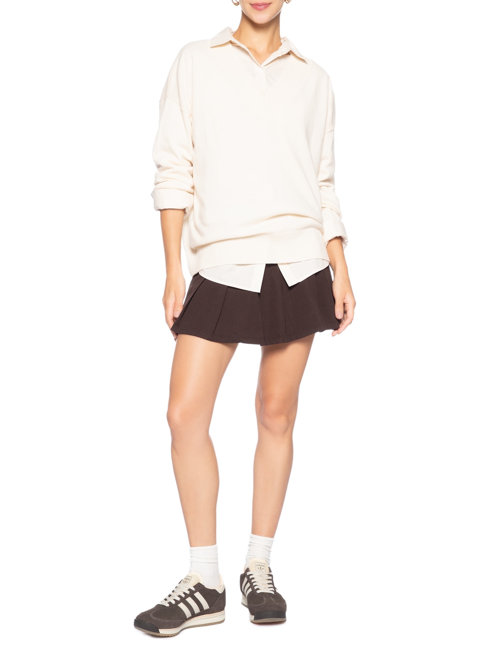 Tênis Unissex  Sl 72 Rs Marrom Adidas Originals