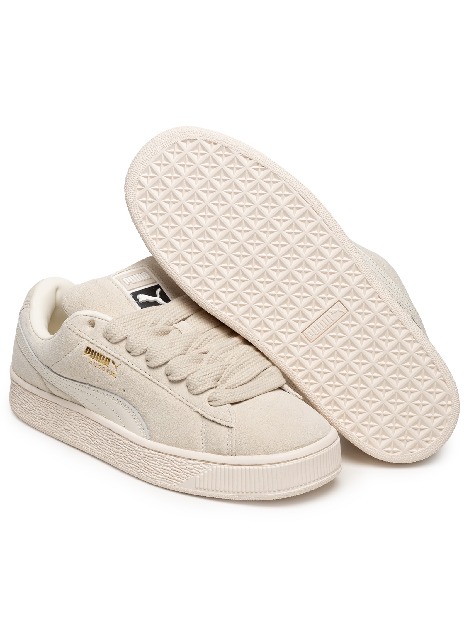 Puma - Tênis Unissex Suede XL - Bege