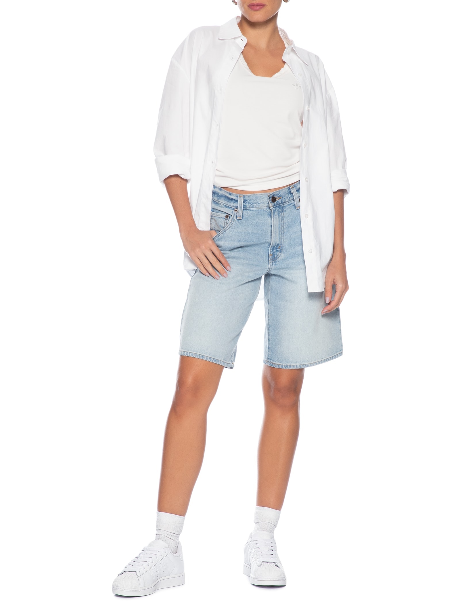 Tênis Unissex Superstar II W Branco Adidas Originals