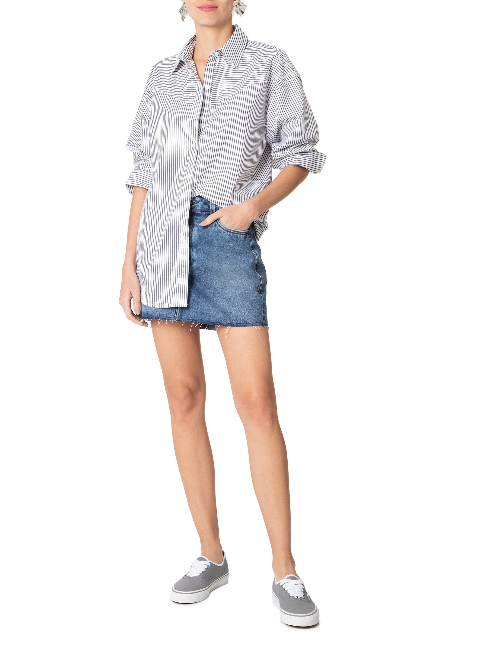 Tênis Unissex Ua Authentic Cinza Vans