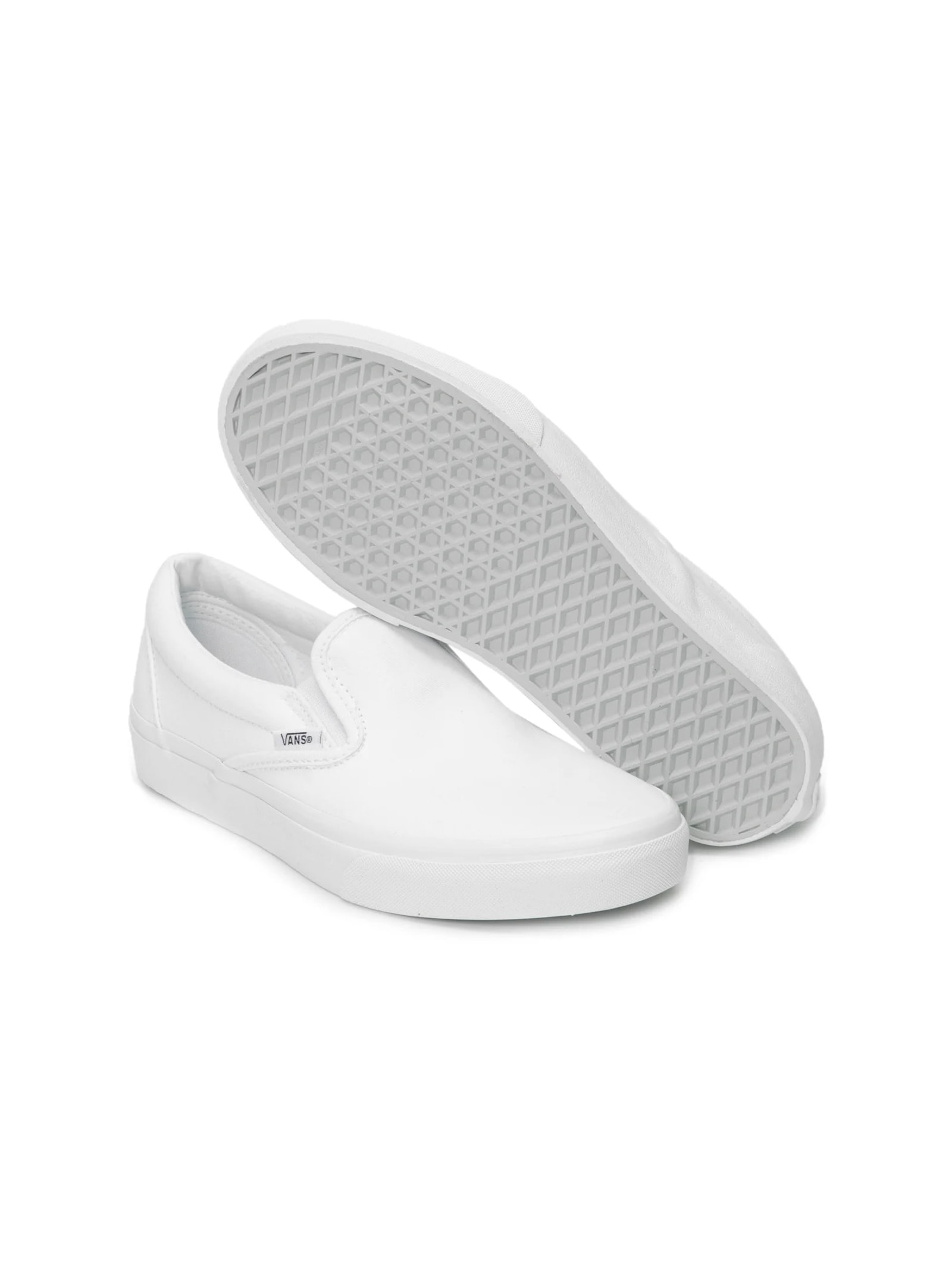 Tênis Unissex Ua Classic Slip-On Branco Vans