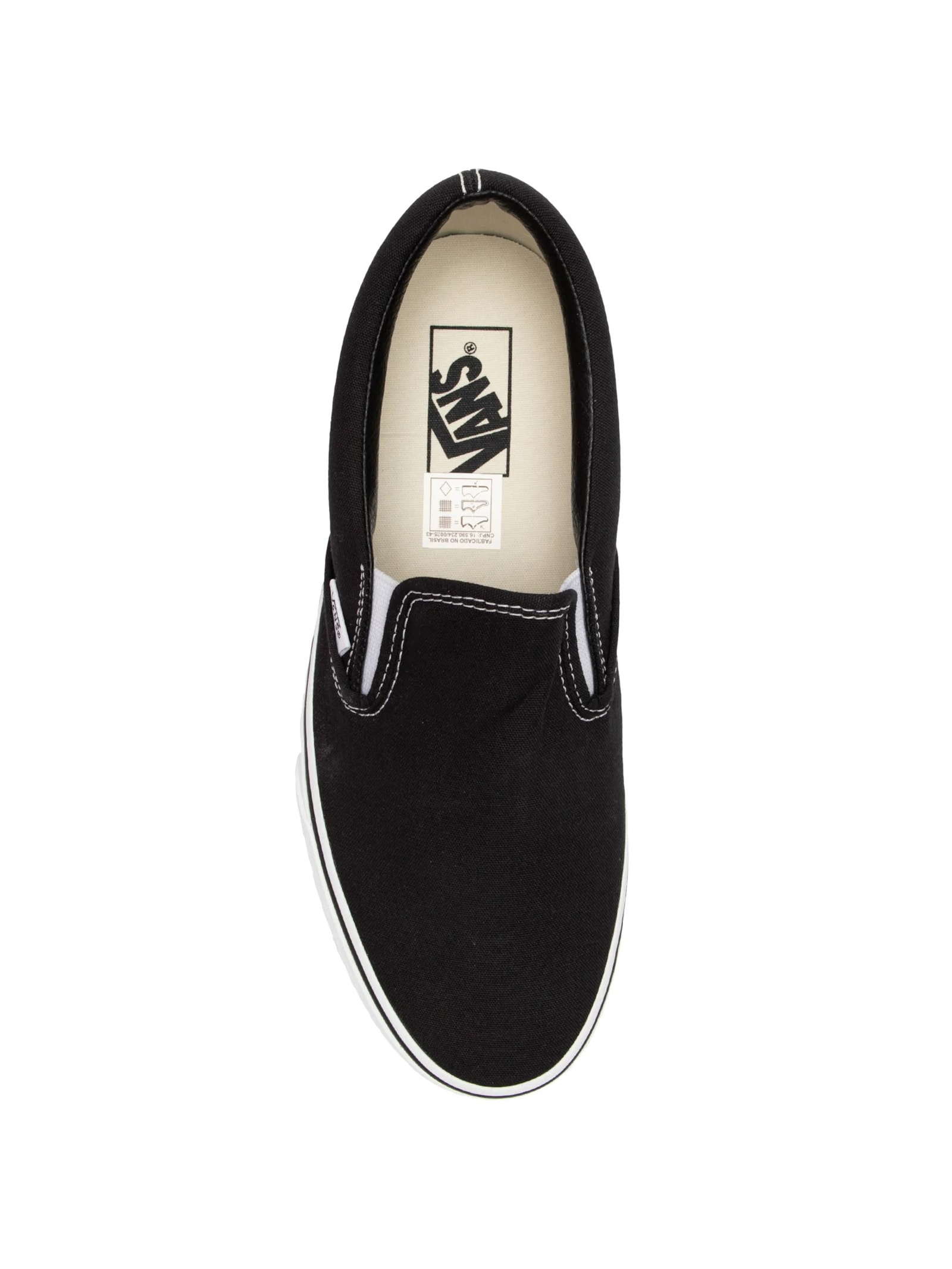 Tênis Unissex Ua Classic Slip On Preto Vans