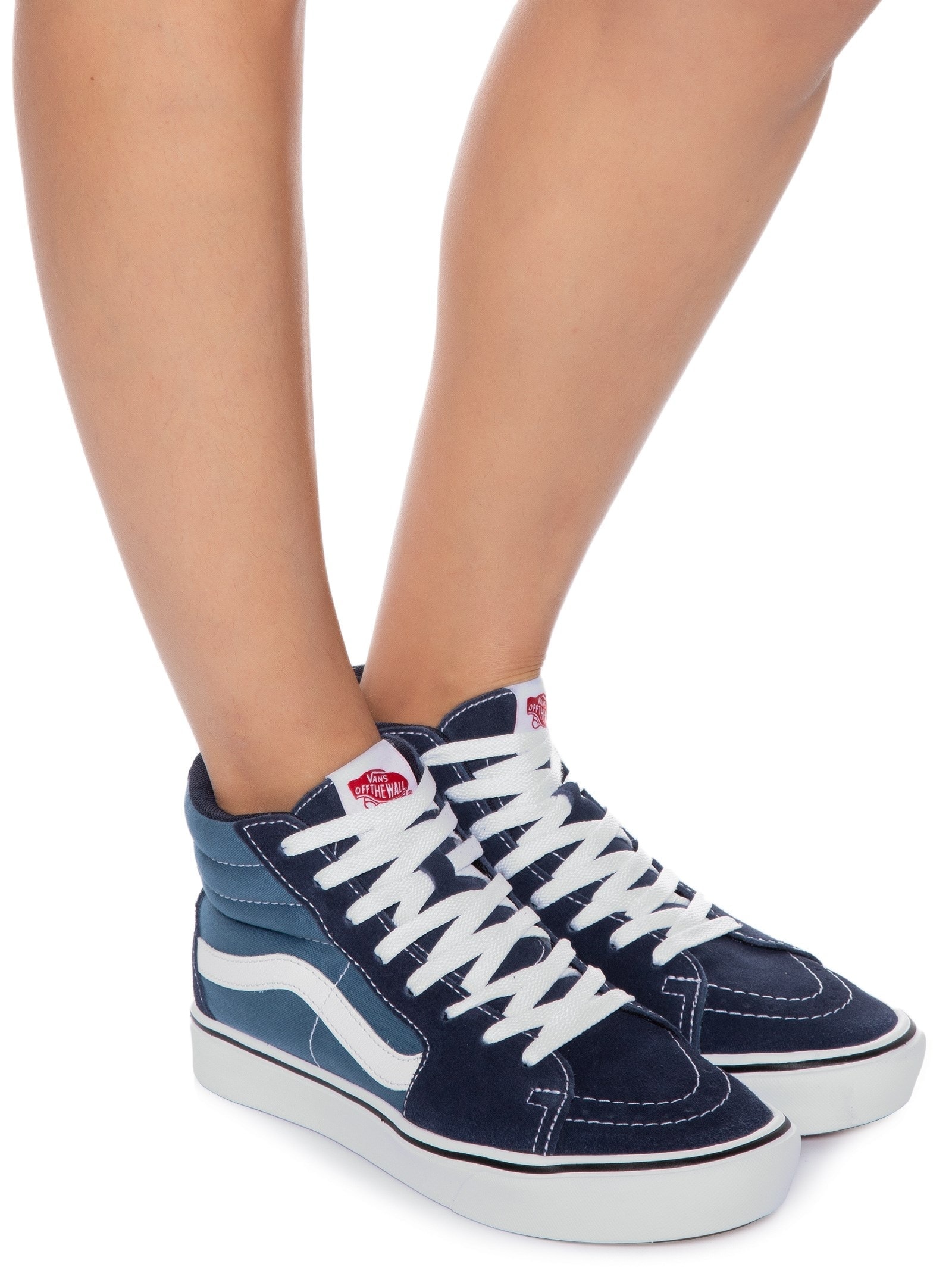 Vans - Tênis Unissex Ua Comfycush Sk8-hi - Azul