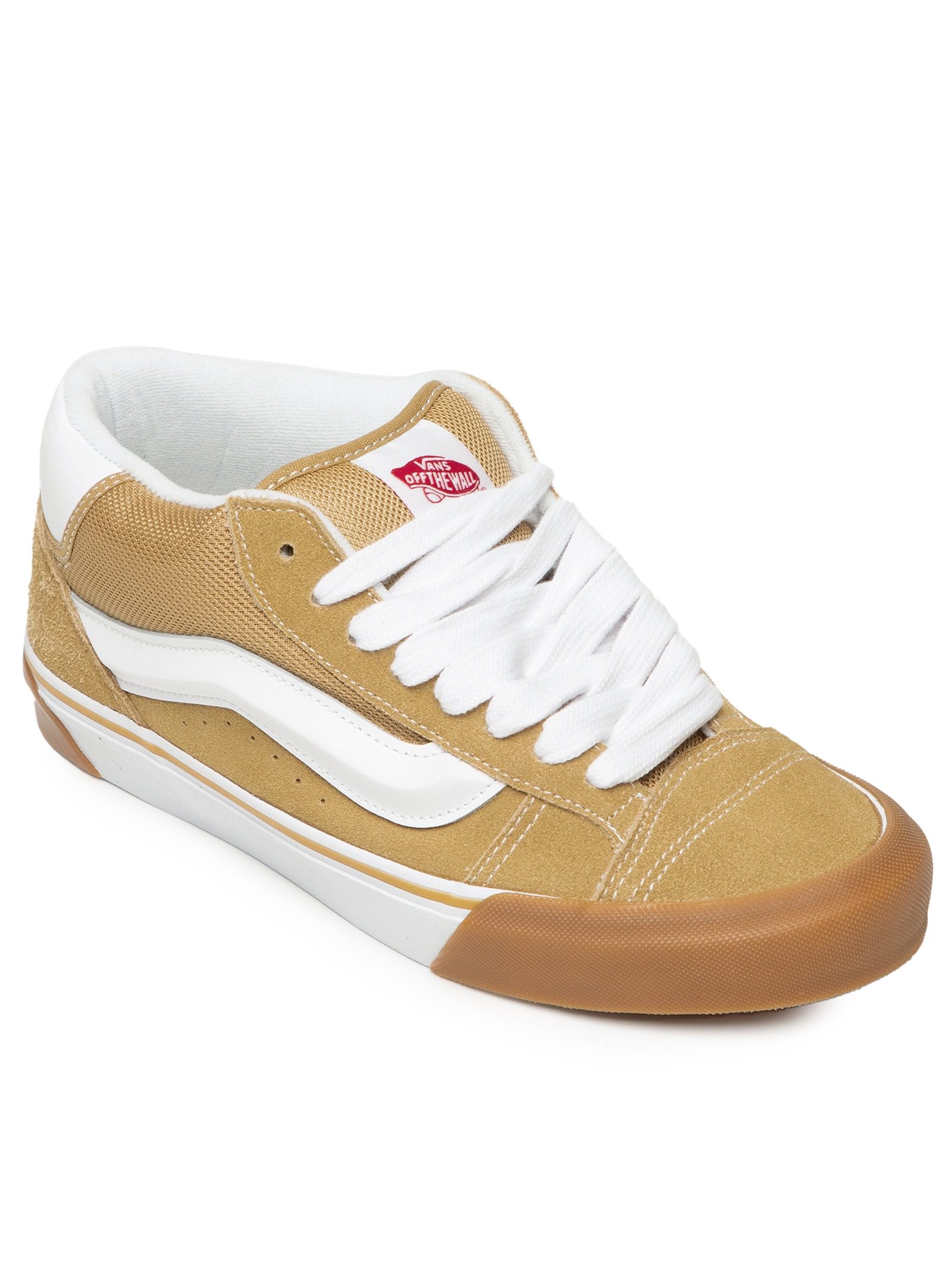 Tênis Unissex Ua Knu Skool Mid Bege  Vans