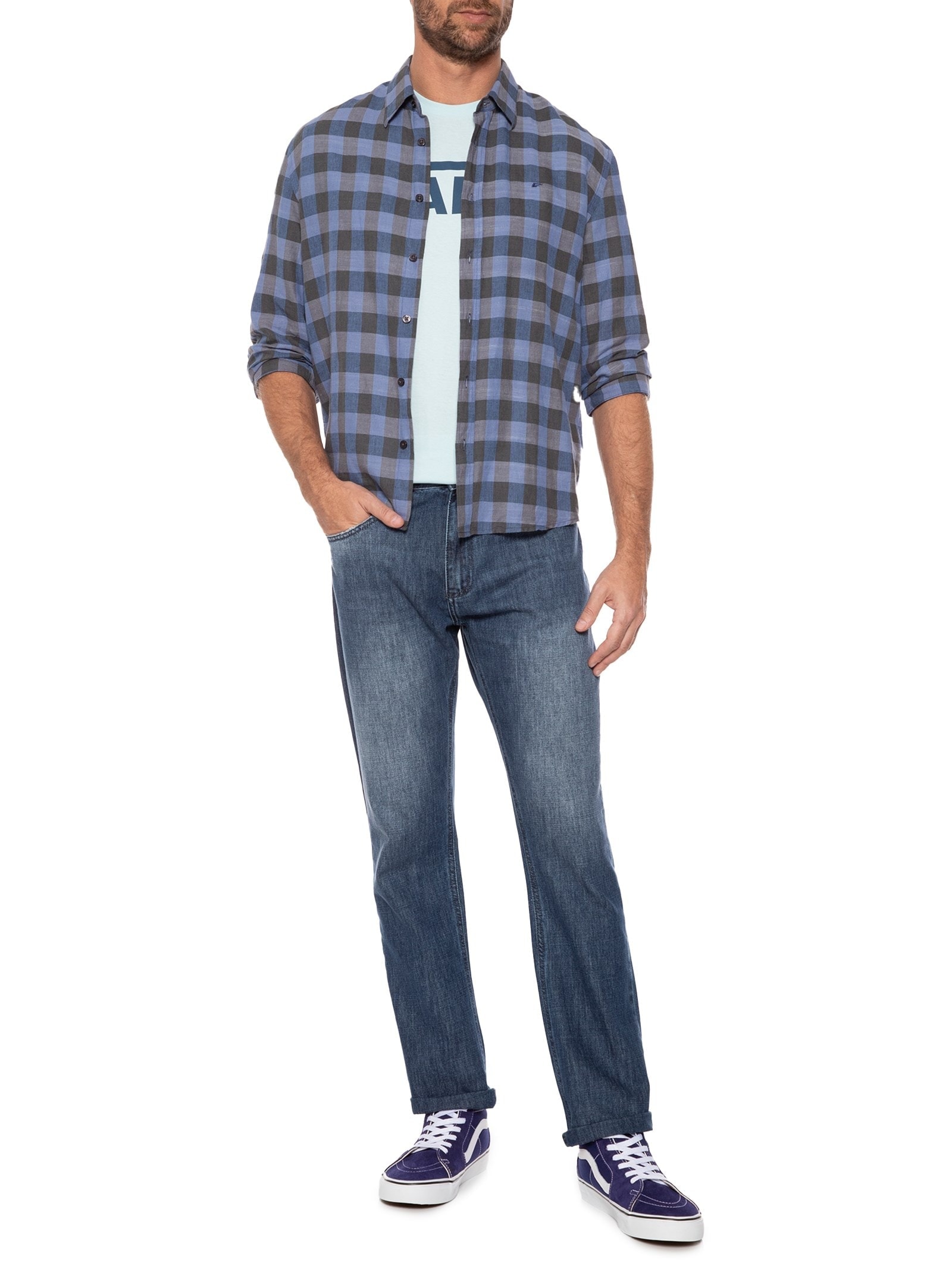 Tênis Unissex Ua Sk8-hi Azul Vans