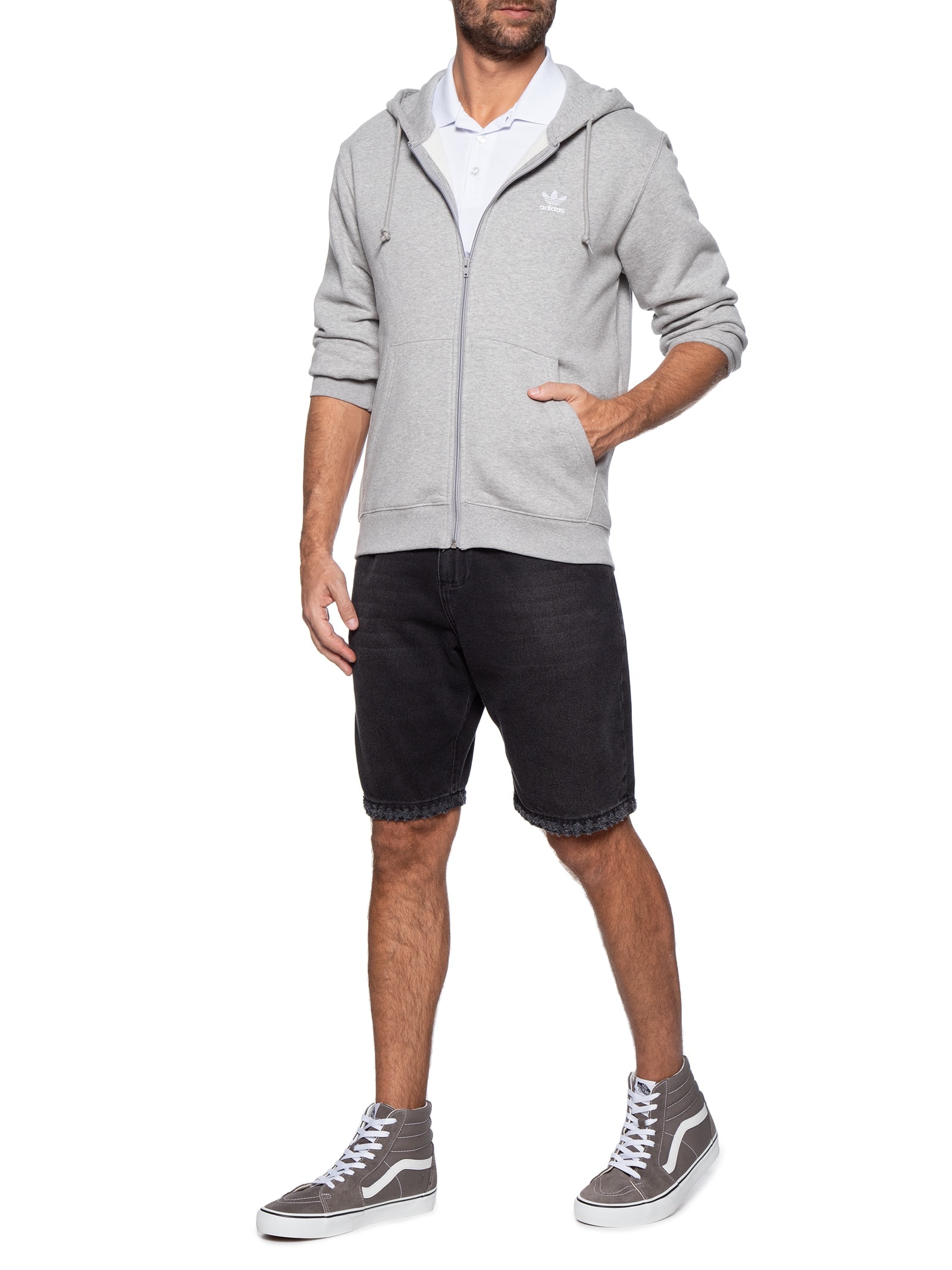 Vans - Tênis Unissex Ua Sk8-hi - Cinza