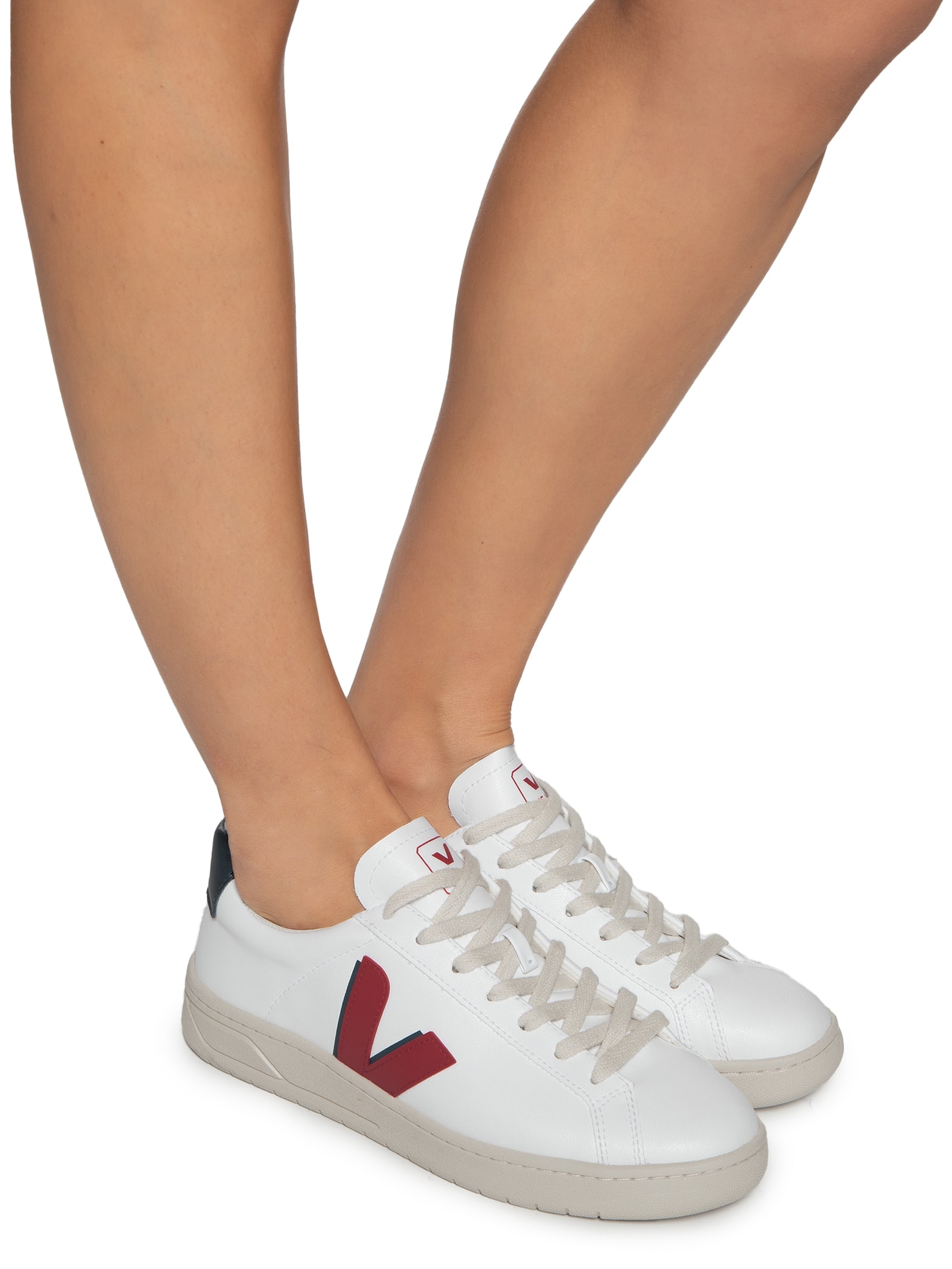 Veja - Tênis Unissex Urca CWL White Pekin Nautico - Vermelho