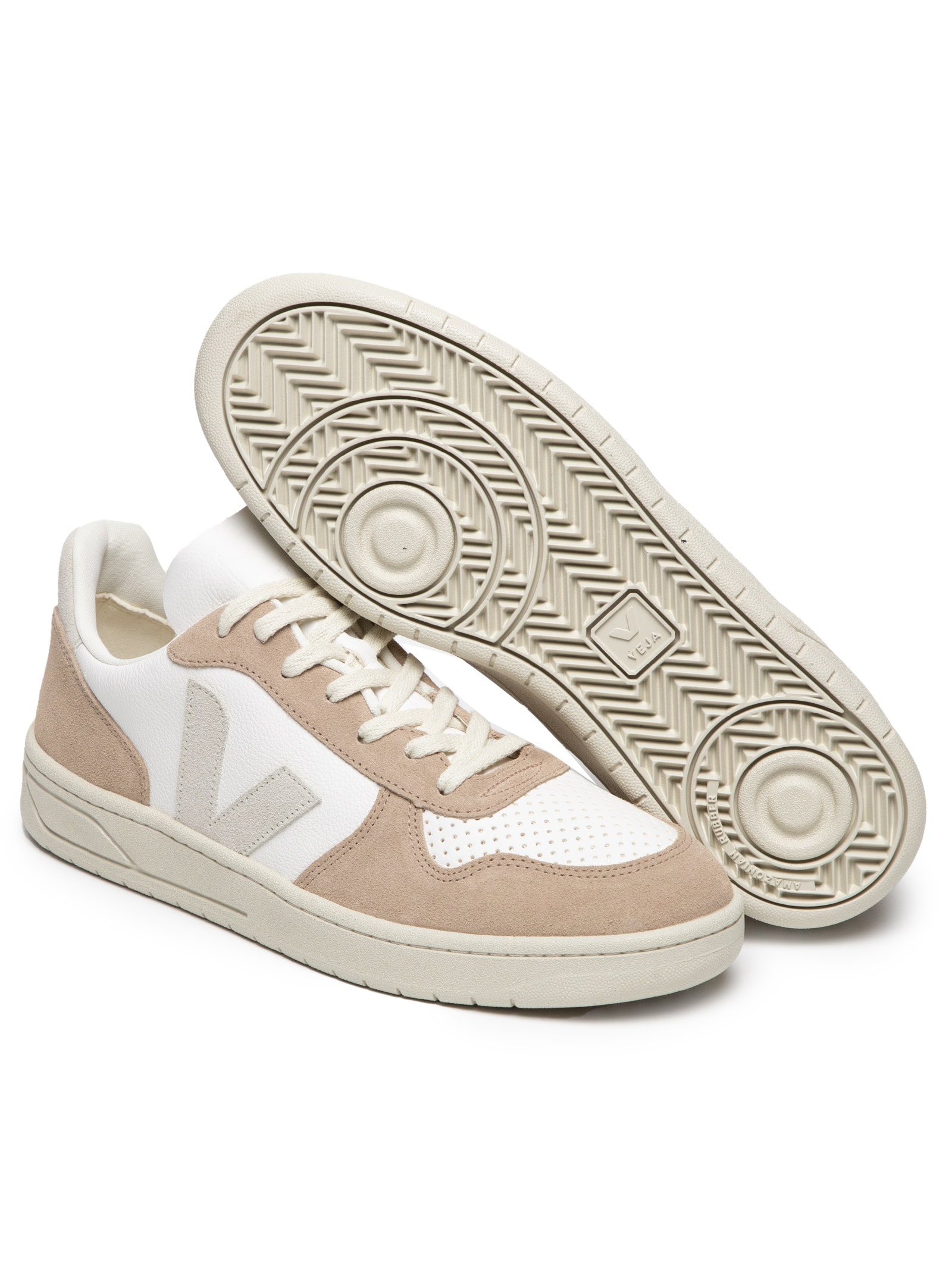 Tênis Unissex V-10 Chfree Extra White Nat Sahara Off White Veja