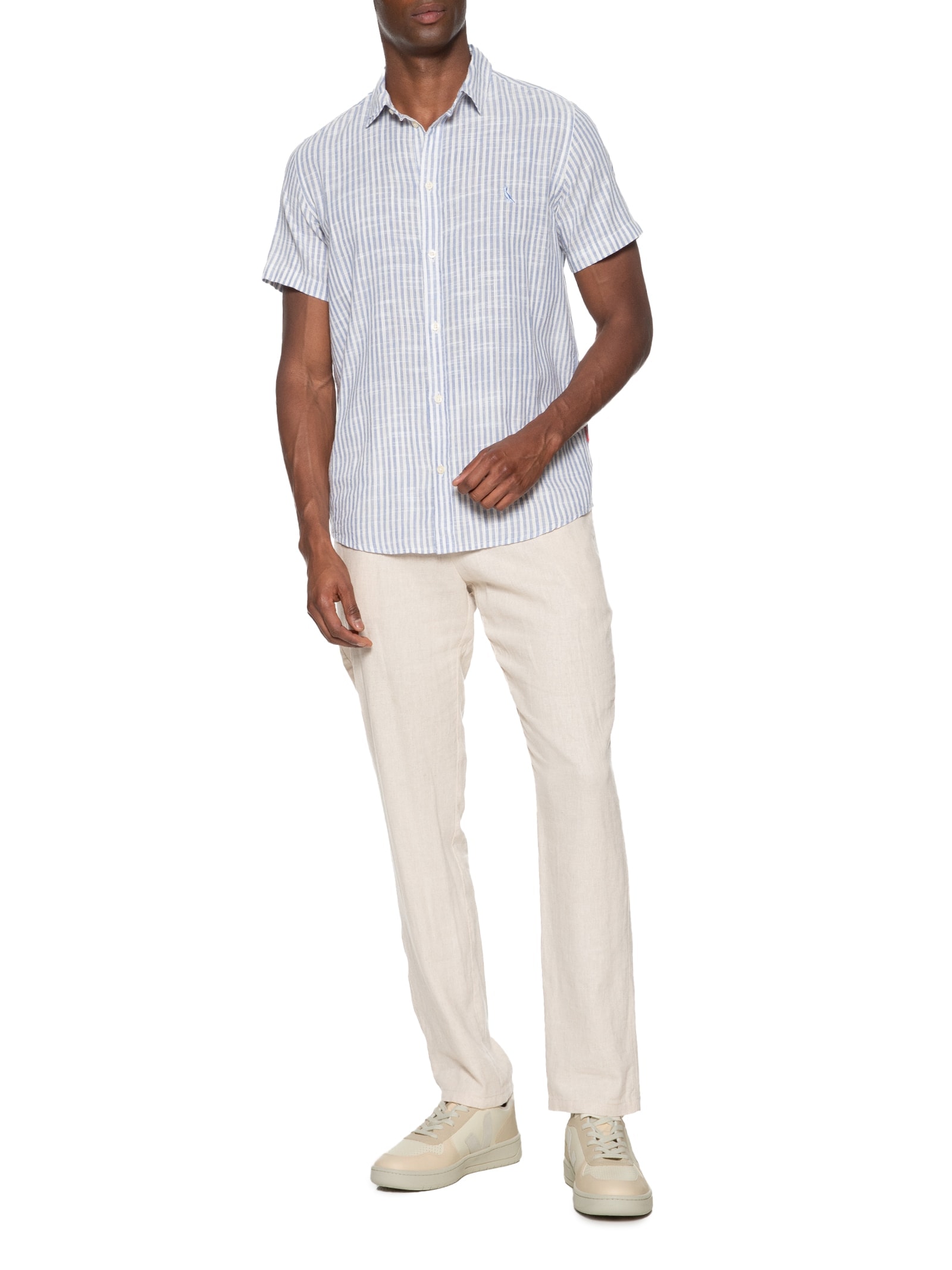 Tênis Unissex V-10 Chromefree Leather Bege Veja