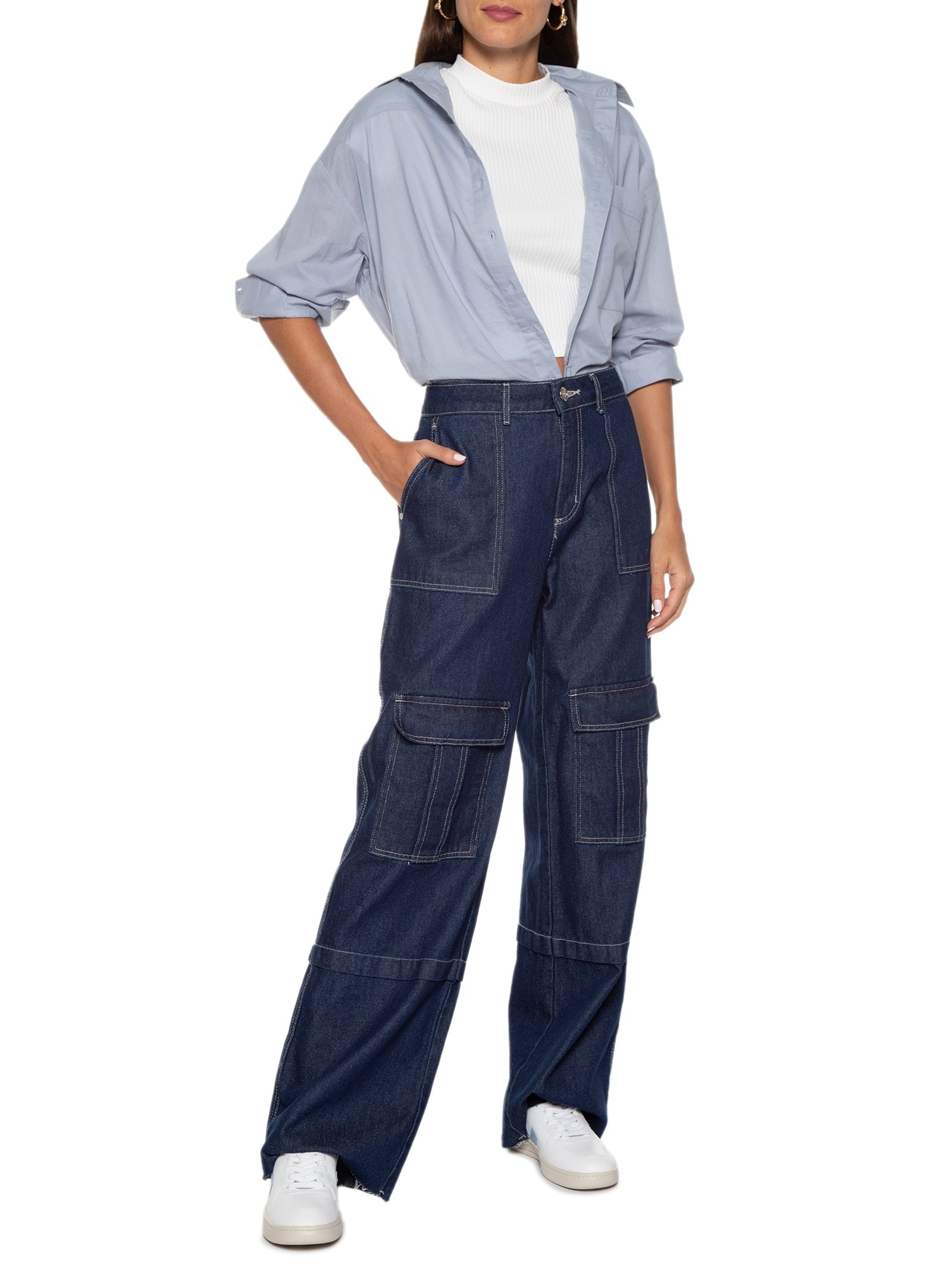 Tênis Unissex V-10 CWL Steel Náutico Branco Vert