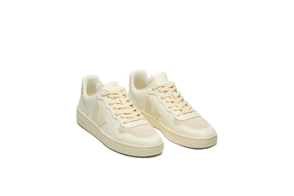 Tênis Unissex V-10 Leather - Bege