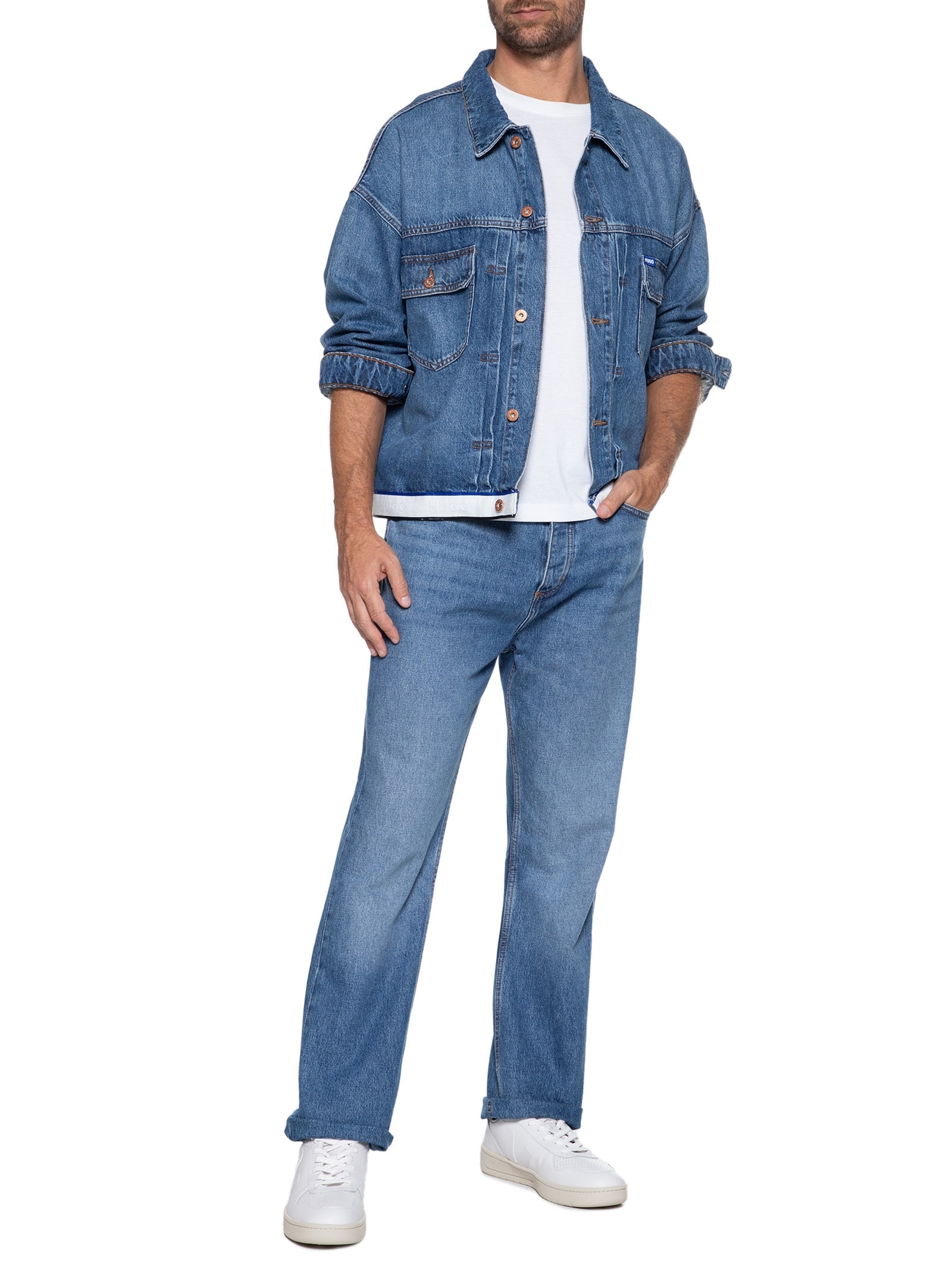 Tênis Unissex V-10 Leather – Branco Veja