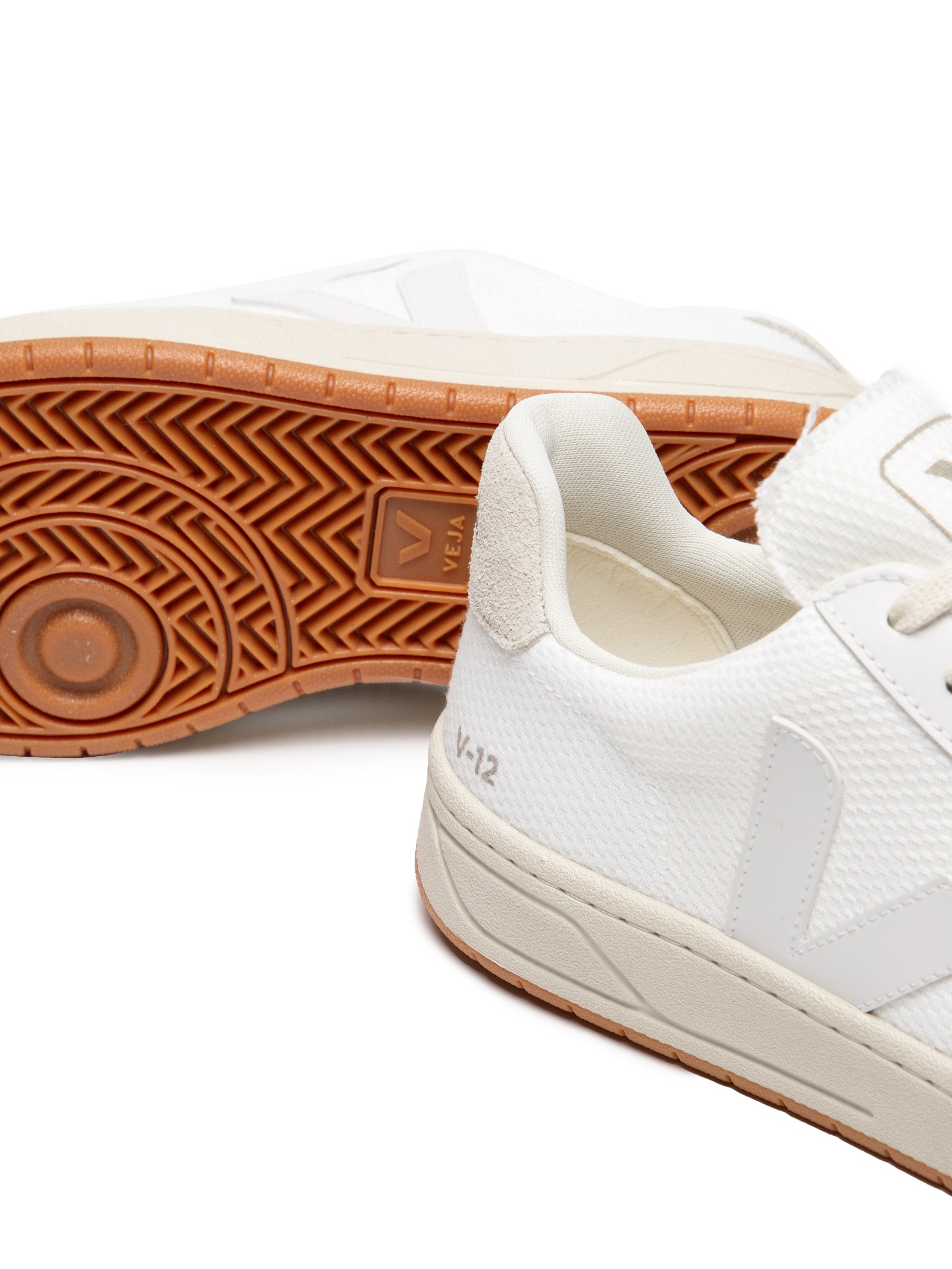 Tênis Unissex V-12 B-Mesh Branco Veja