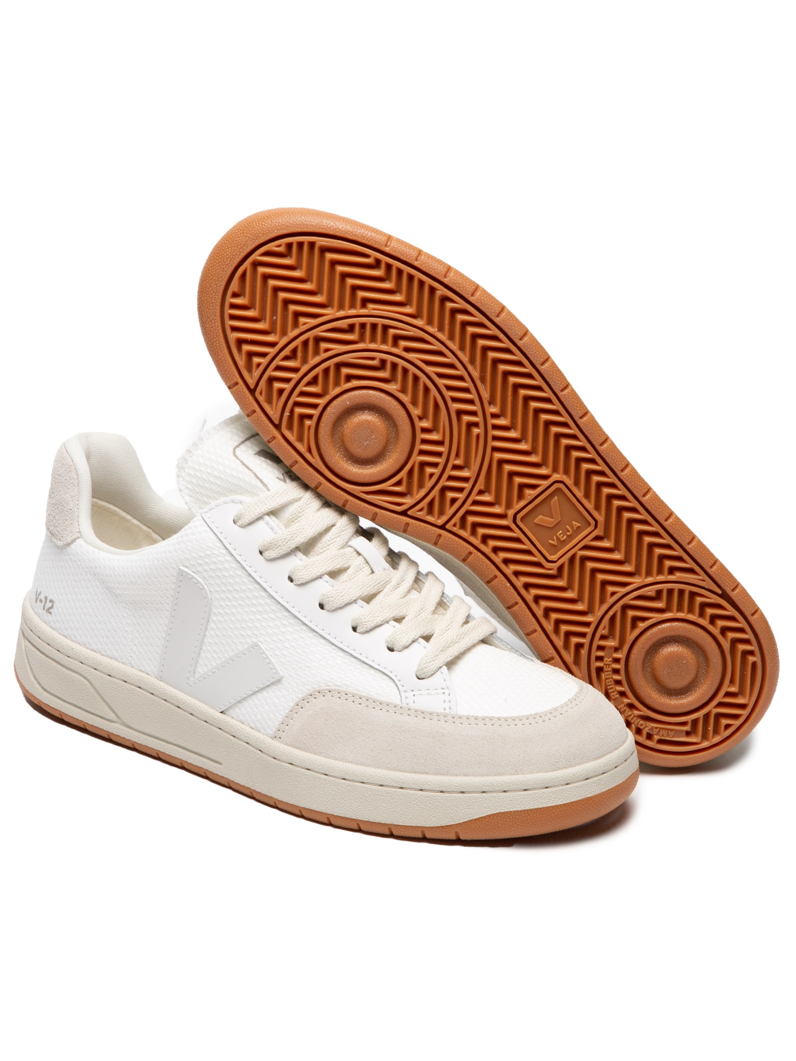 Tênis Unissex V-12 B-Mesh Branco Veja