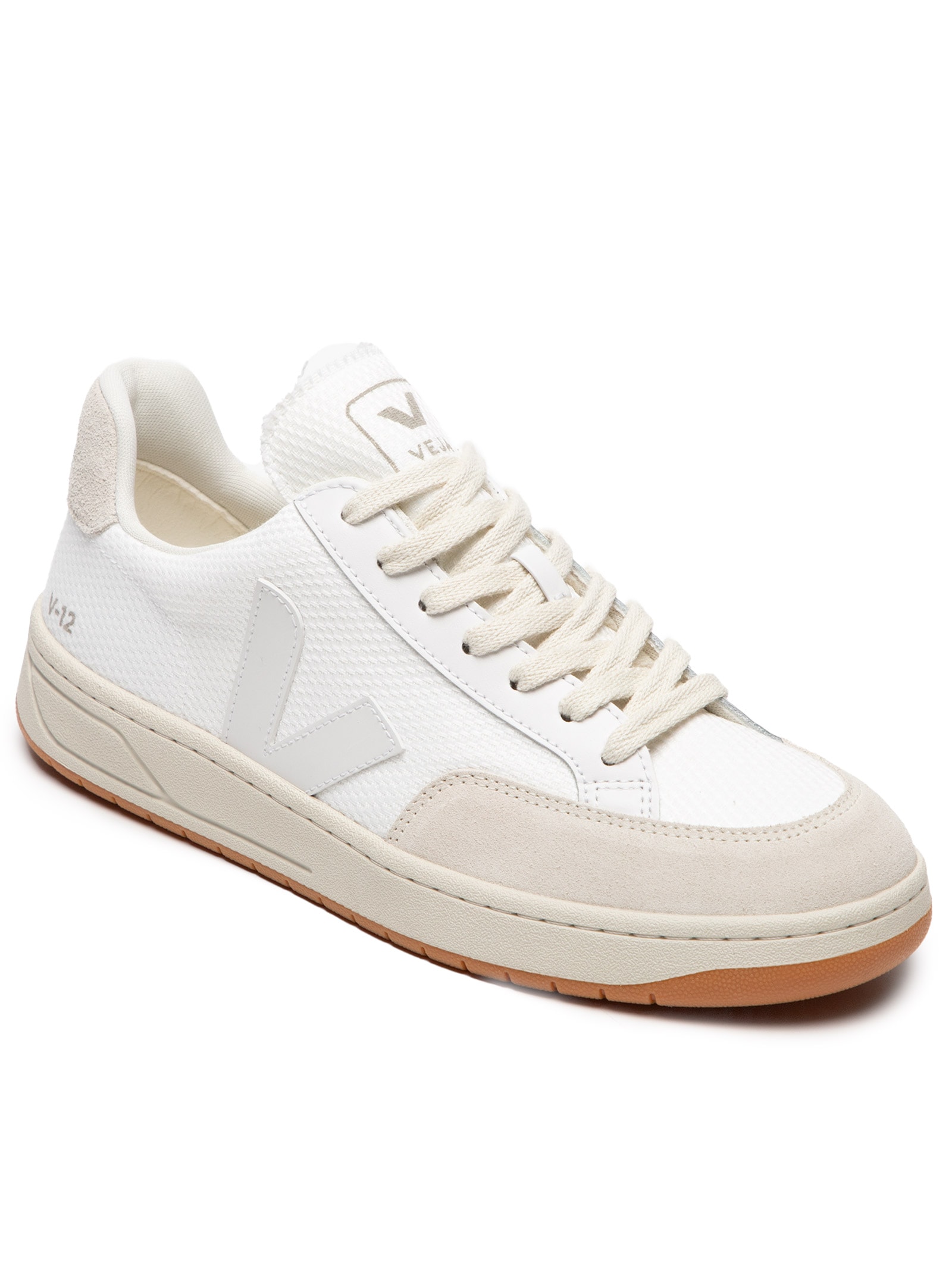 Tênis Unissex V-12 B-Mesh Branco Veja
