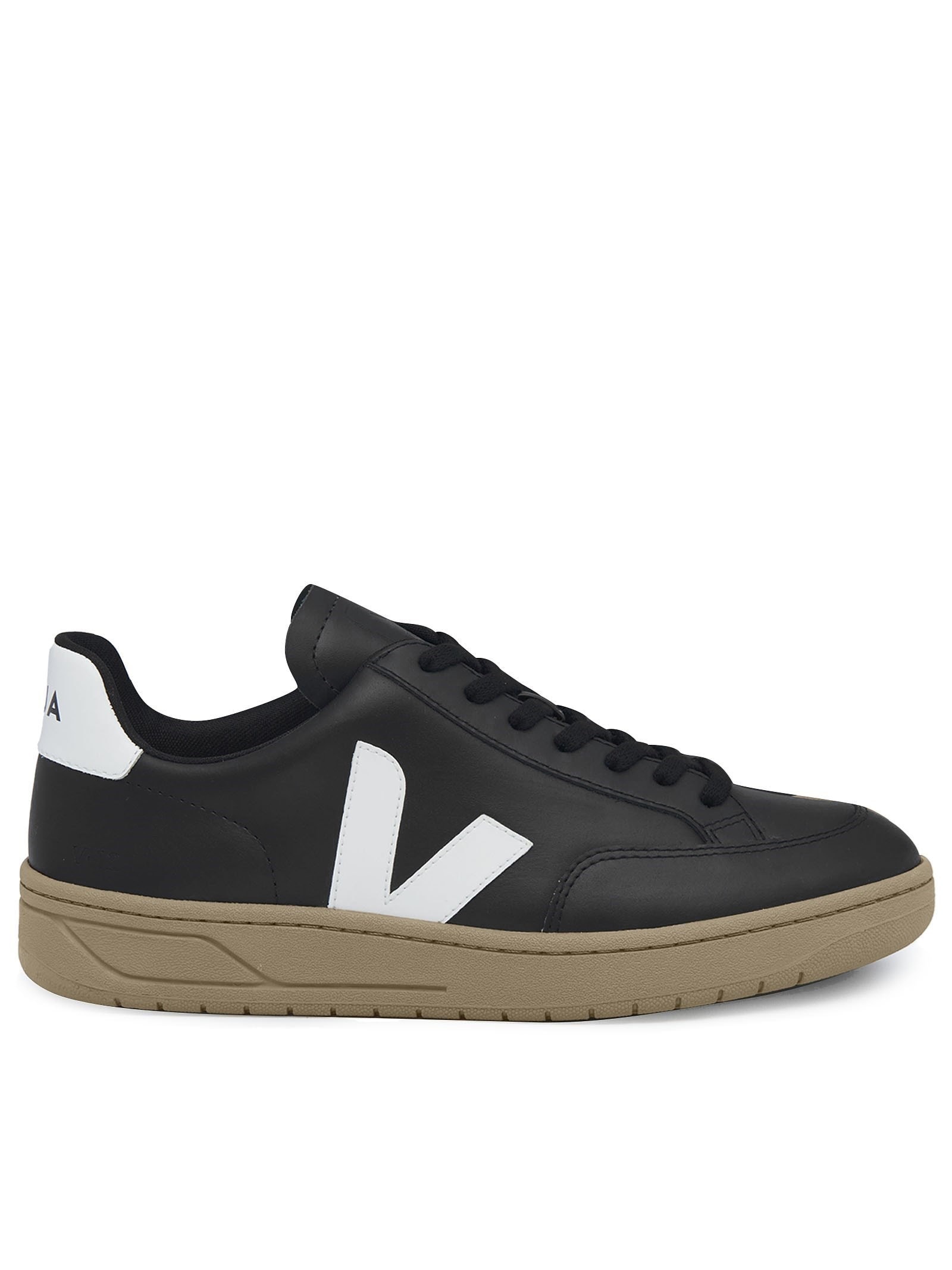 Tênis Unissex V-12  Leather Dune Preto  Veja