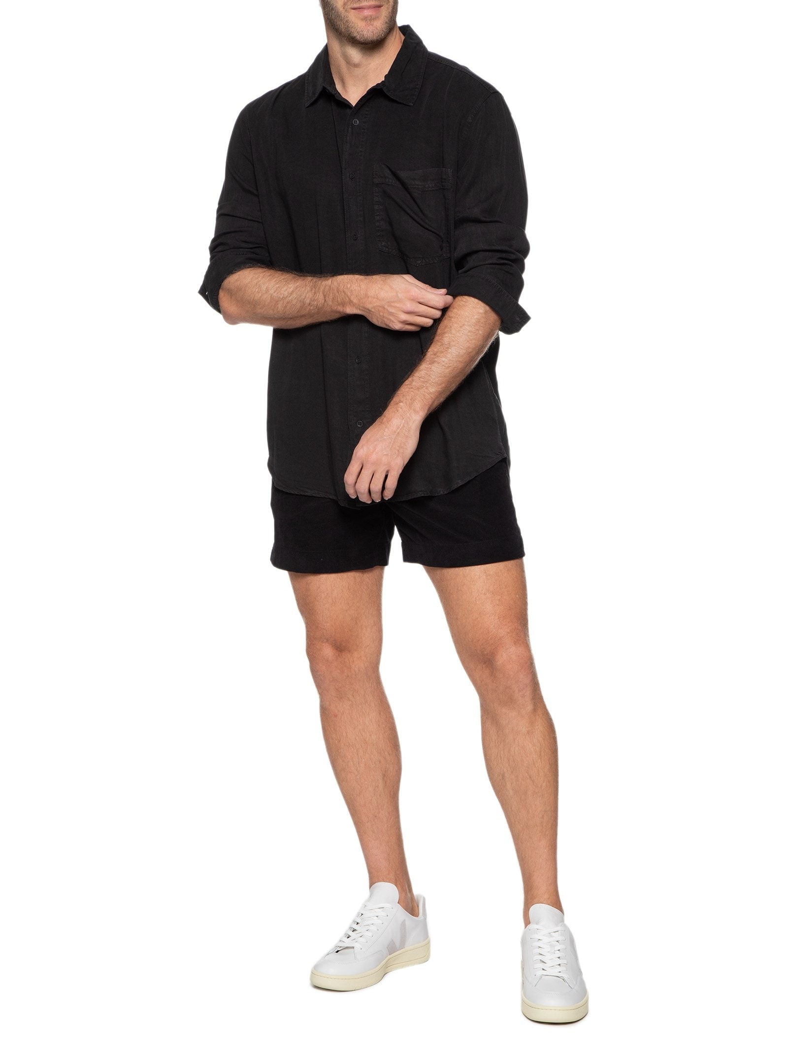 Veja - Tênis Unissex V-12 Leather Extra Light - Cinza