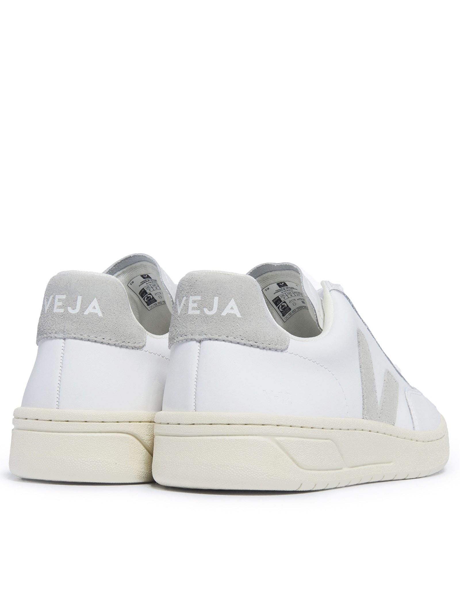 Veja - Tênis Unissex V-12 Leather Extra Light - Cinza