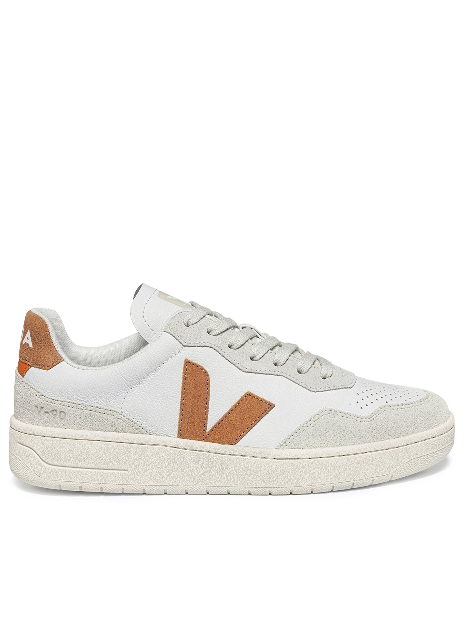 Tênis Unissex V-90 O.T. Leather Branco Veja