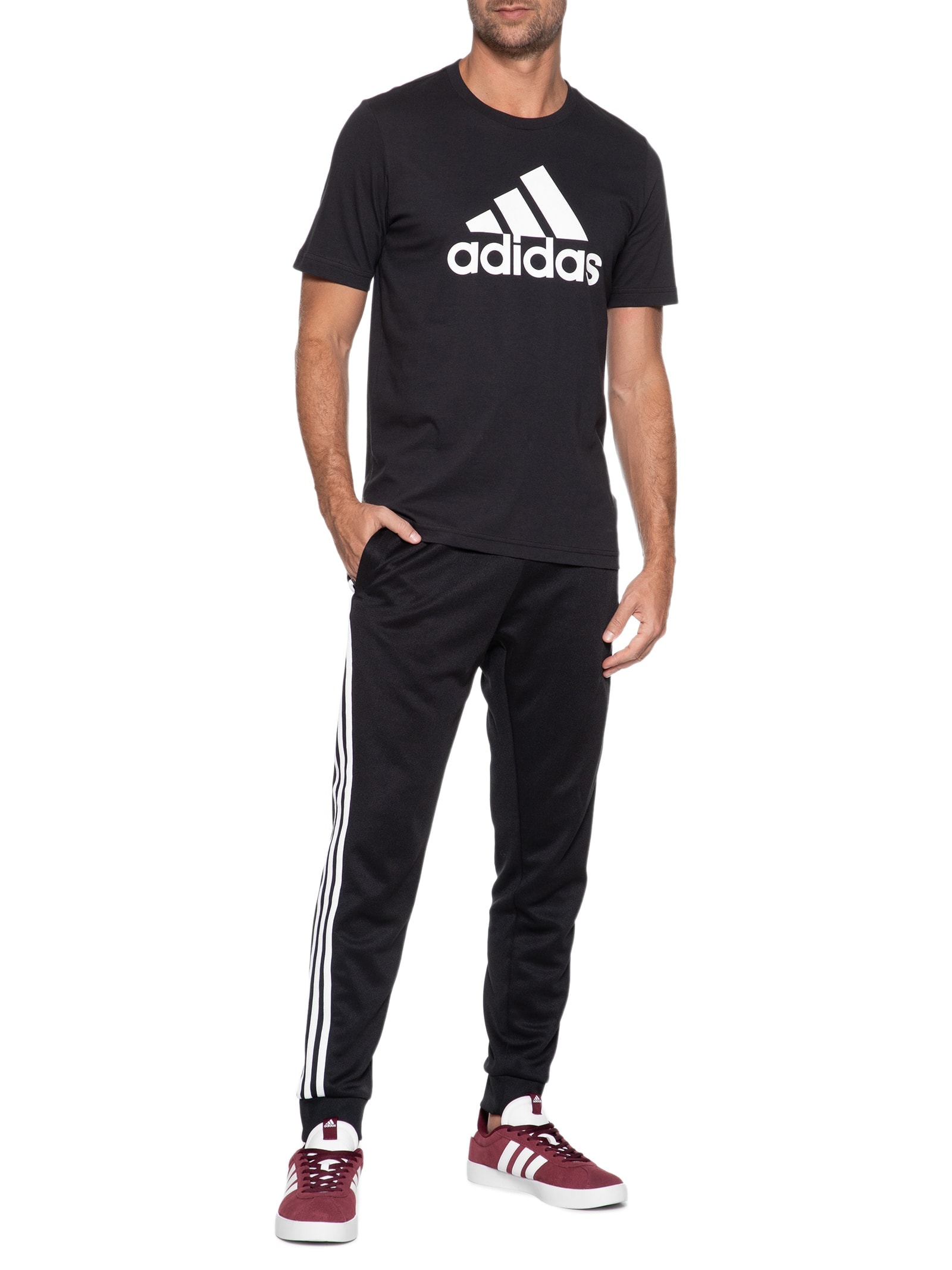 Tênis Unissex Vl Court 3 0 Vinho Adidas