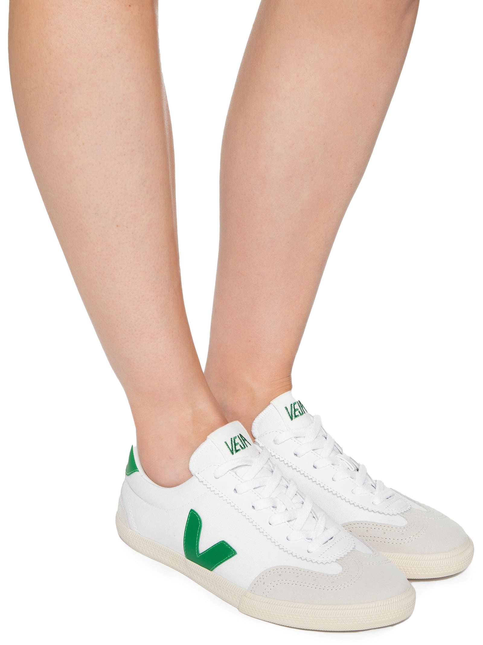 Veja - Tênis Unissex Volley Canvas Emeraude - Verde