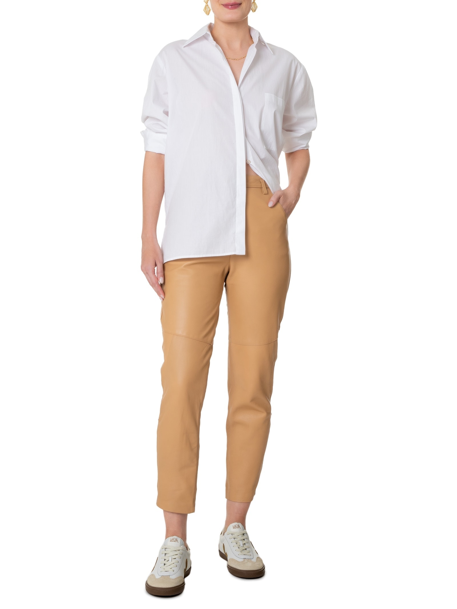 Tênis Unissex Volley O.T. Leather Branco Veja