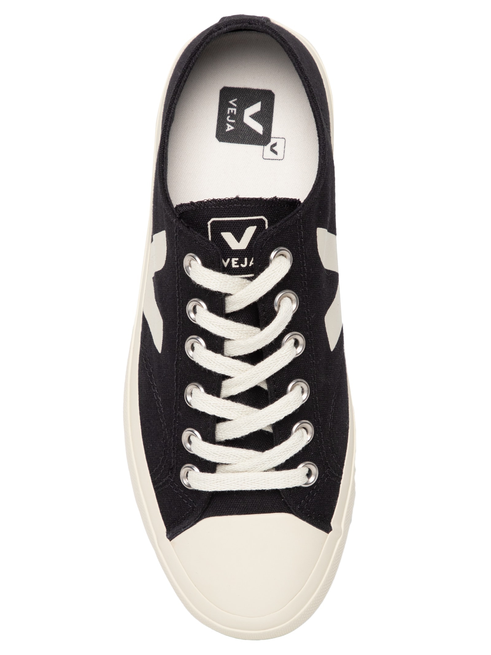 Veja - Tênis Unissex Wata II Low Canvas Black PIerre - Preto