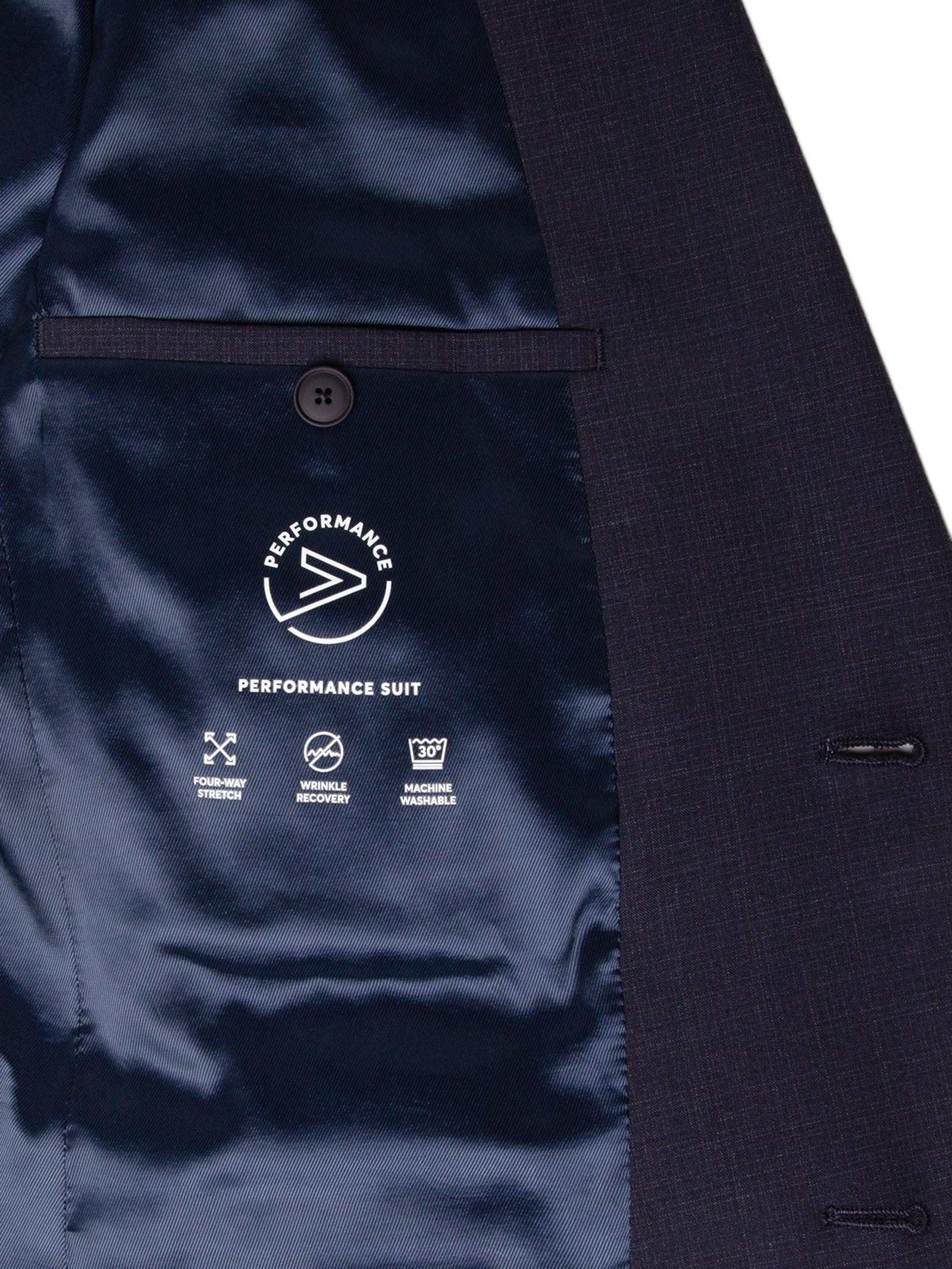 Terno Costume Masculino P-HUGE-2PCS-WG-253 Azul Boss