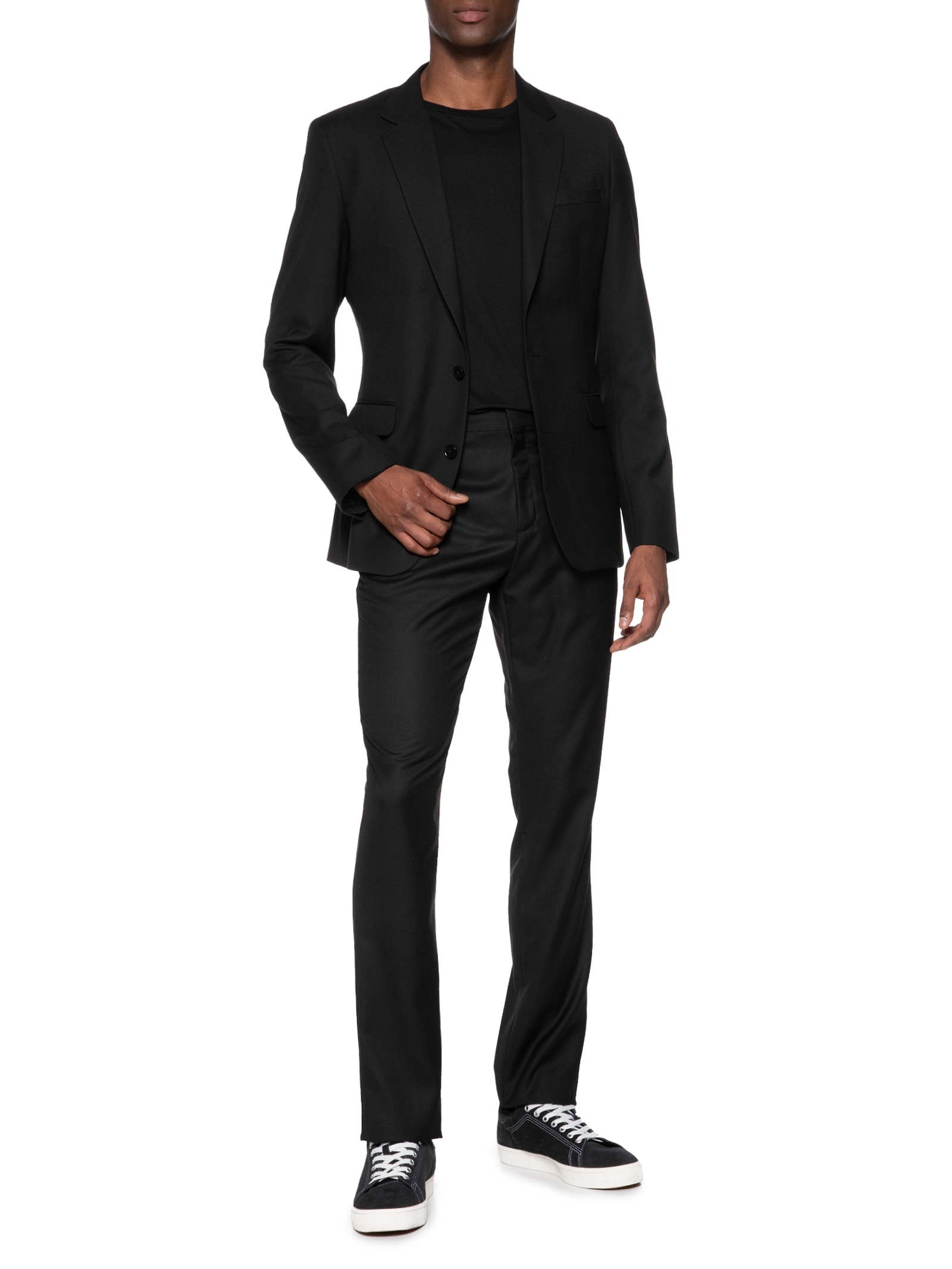 Terno Masculino Costume Essentials Slim PV Preto Calvin Klein - White Label