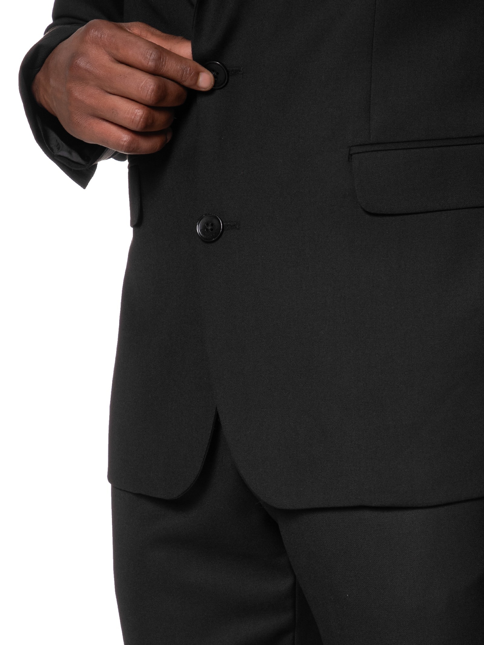 Terno Masculino Costume Essentials Slim PV Preto Calvin Klein - White Label