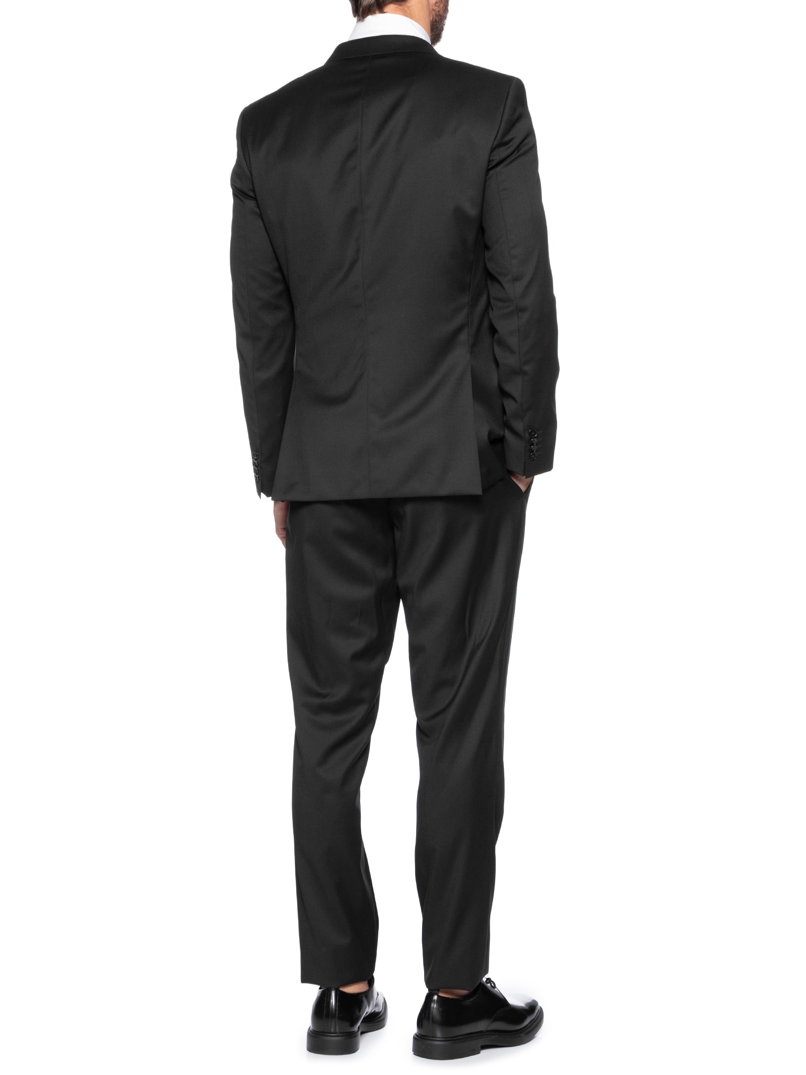 Terno Masculino Costumes H Huge 2 Peças Preto Boss