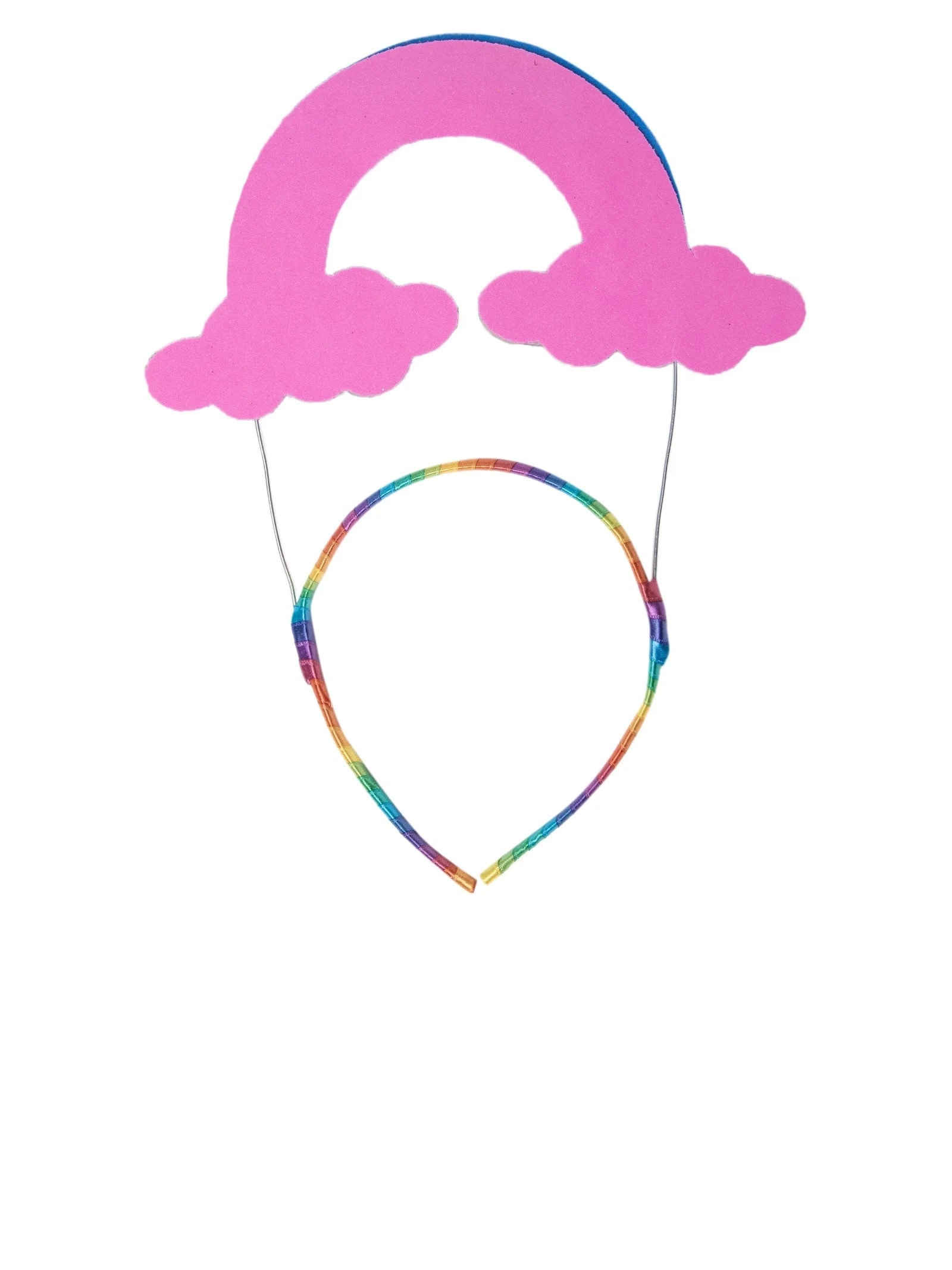 Tiara Carnaval Arco Íris Vermelho Market 33