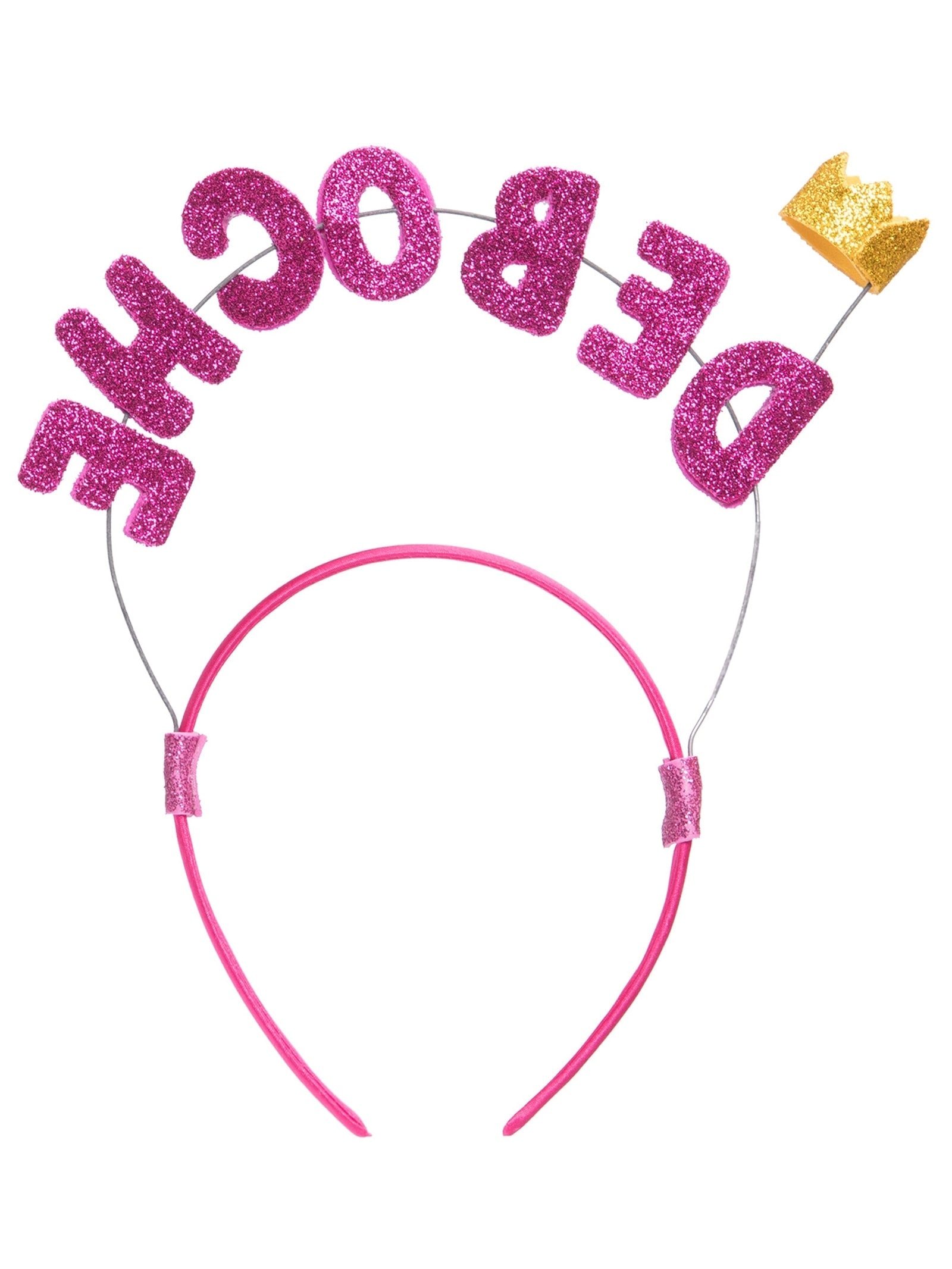 Tiara Carnaval Deboche Rosa Market 33