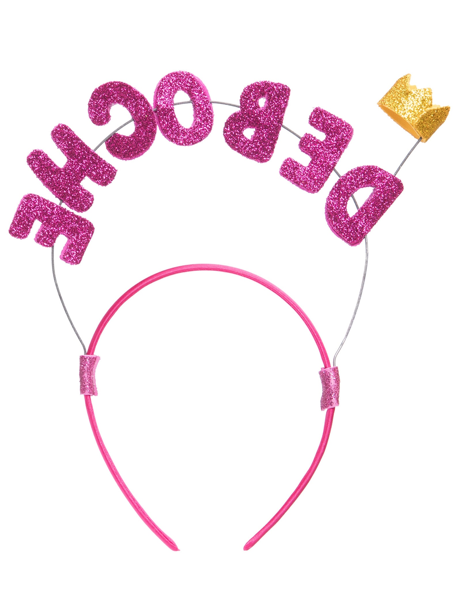 Tiara Carnaval Deboche Rosa Market 33