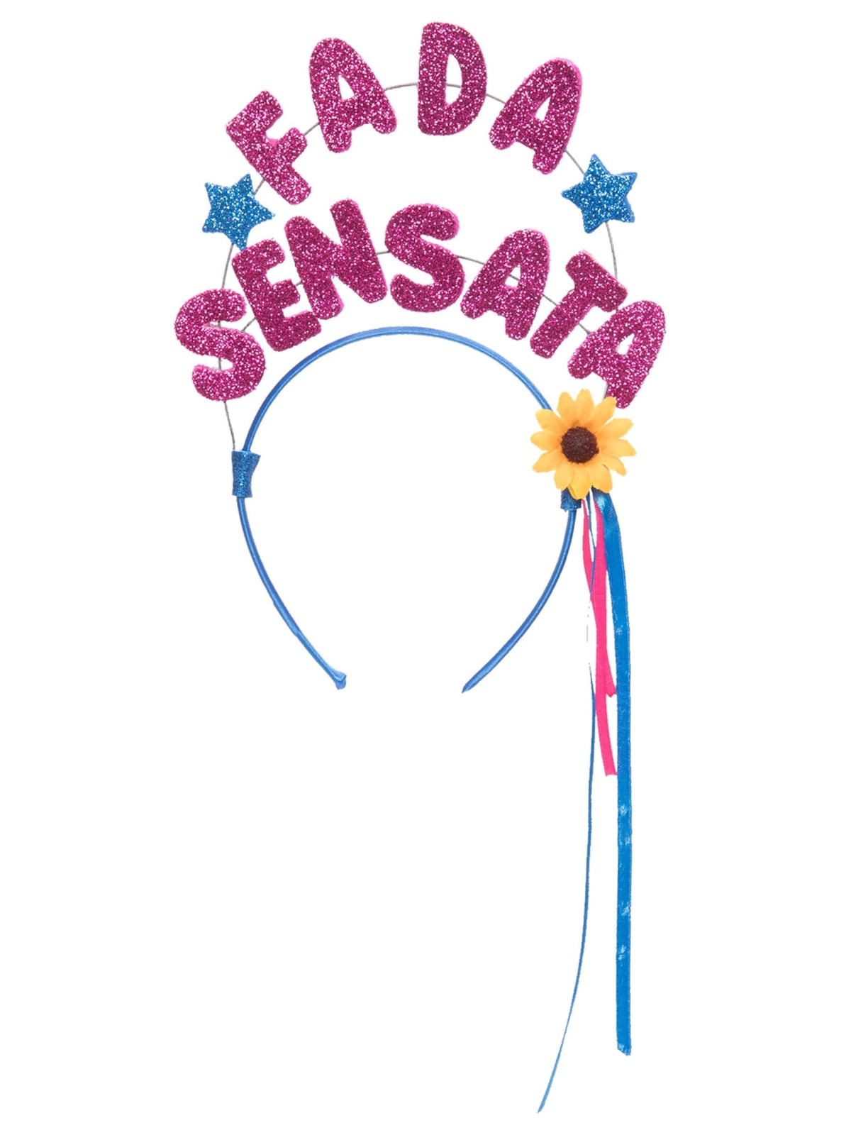 Vista 2 Tiara Carnaval Fada Sensata AZUL AZUL