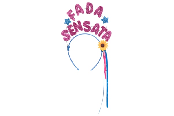 Tiara Carnaval Fada Sensata - Azul