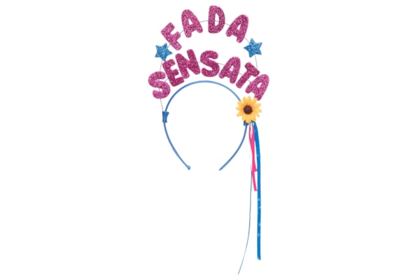 Tiara Carnaval Fada Sensata - Azul