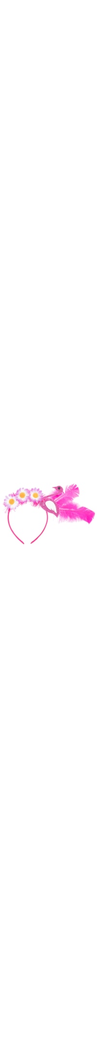 Tiara Carnaval Flamingo - Rosa