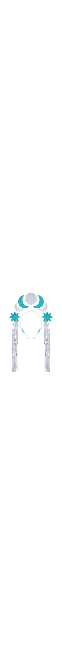 Tiara Carnaval Luas - Prata