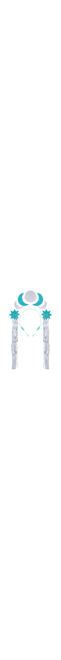 Tiara Carnaval Luas - Prata